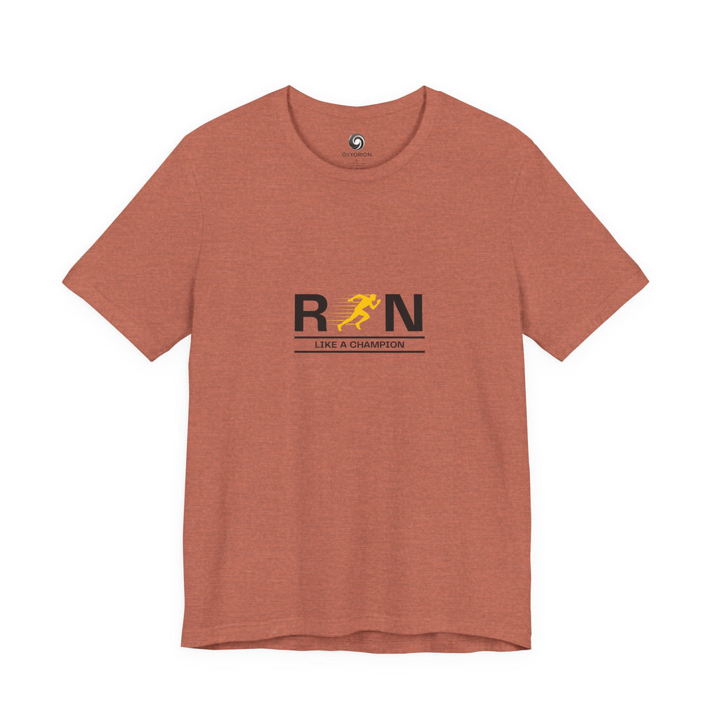 Unisex "RUN" Tee - Perfect for Runners and Fitness Lovers