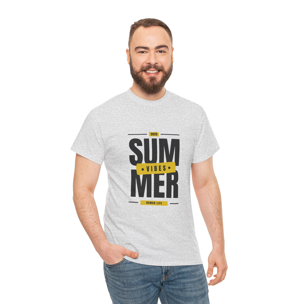 Unisex Summer Vibes Tee, Casual Summer Fashion