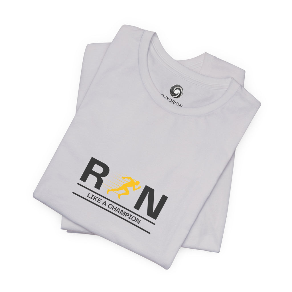 Unisex "RUN" Tee - Perfect for Runners and Fitness Lovers
