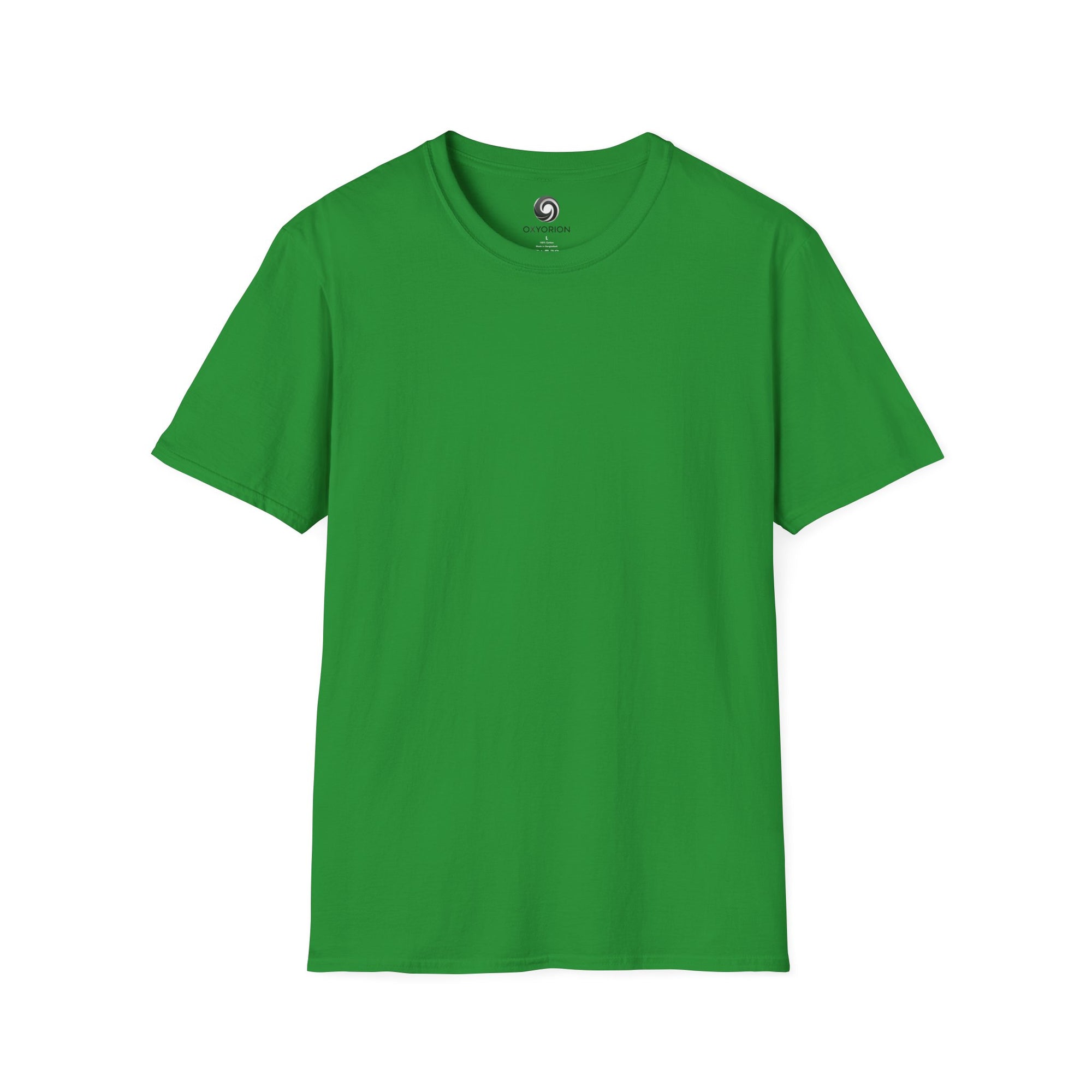Unisex Plain T-Shirt, Soft Cotton Short Sleeve Tee