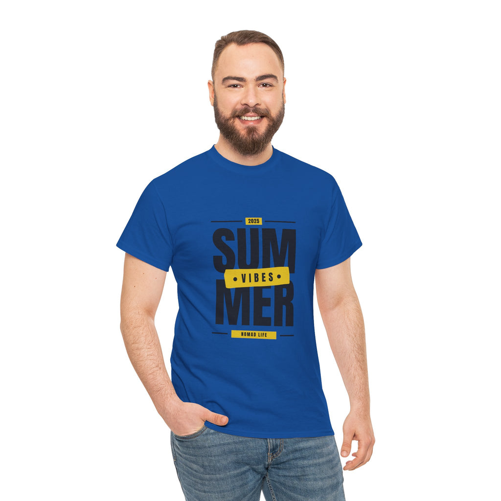 Unisex Summer Vibes Tee, Casual Summer Fashion