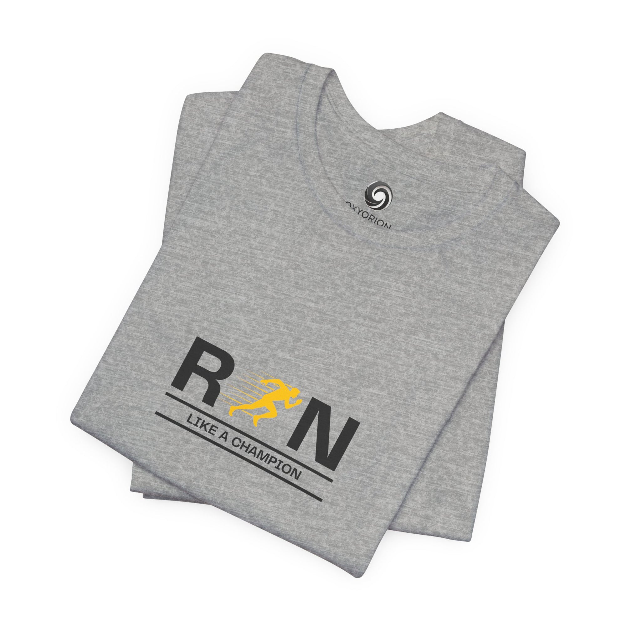 Unisex "RUN" Tee - Perfect for Runners and Fitness Lovers