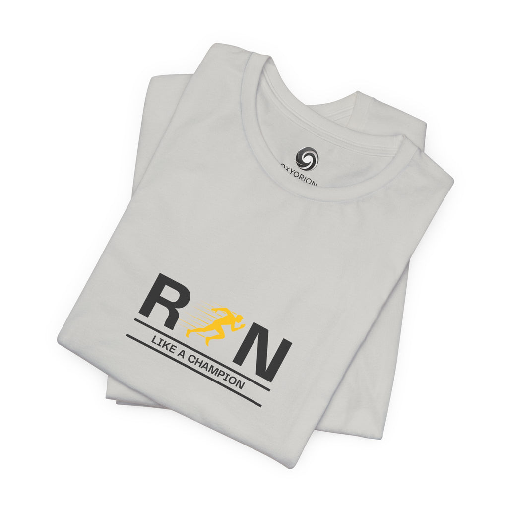 Unisex "RUN" Tee - Perfect for Runners and Fitness Lovers