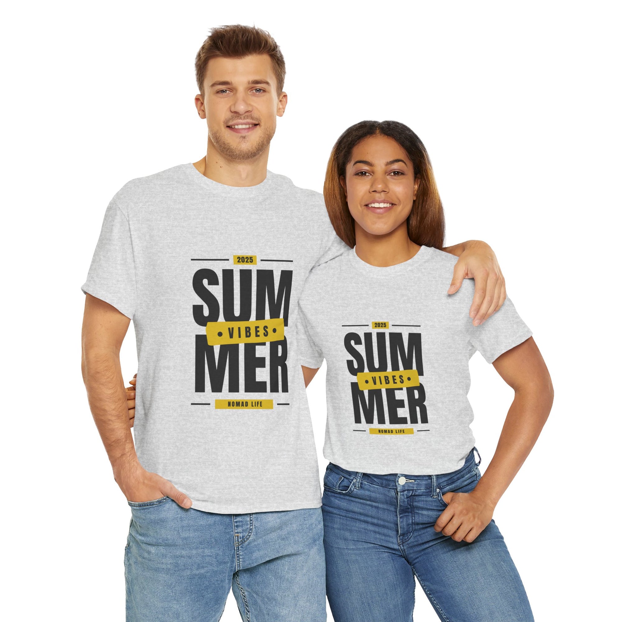 Unisex Summer Vibes Tee, Casual Summer Fashion