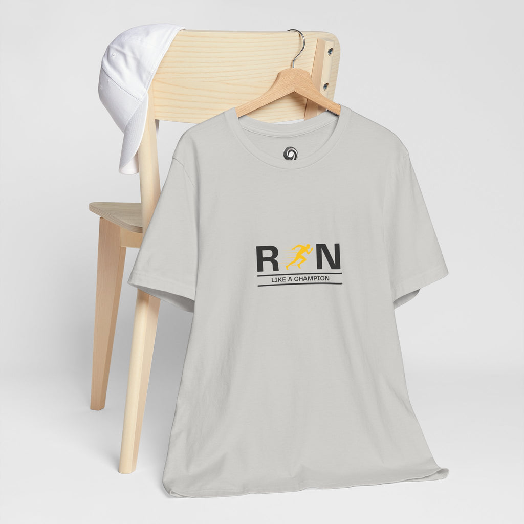 Unisex "RUN" Tee - Perfect for Runners and Fitness Lovers