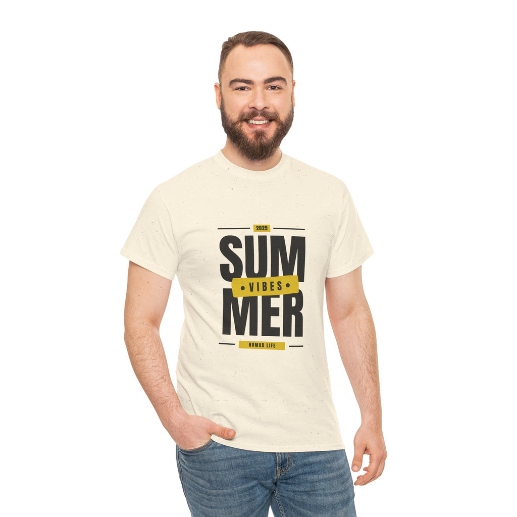 Unisex Summer Vibes Tee, Casual Summer Fashion