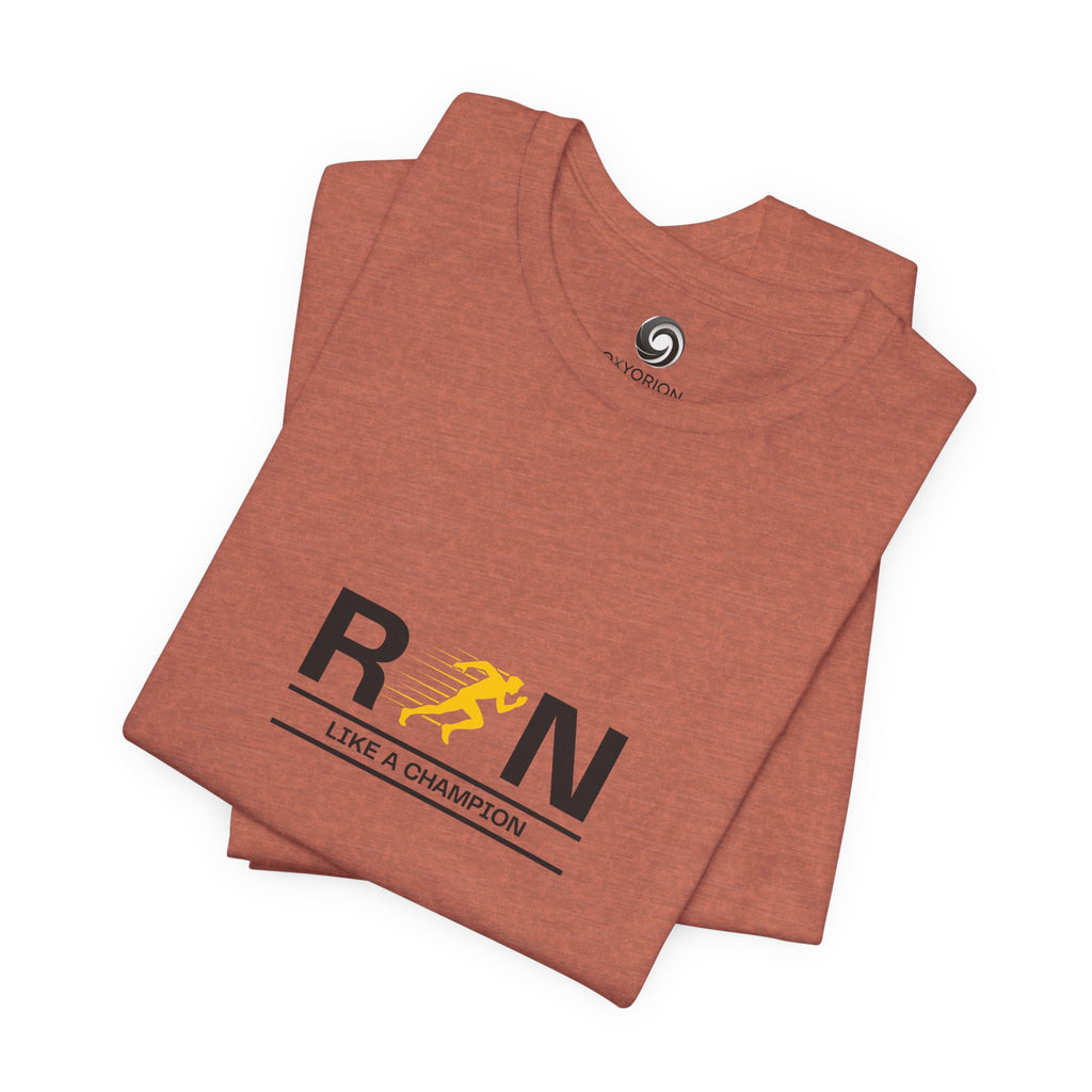 Unisex "RUN" Tee - Perfect for Runners and Fitness Lovers