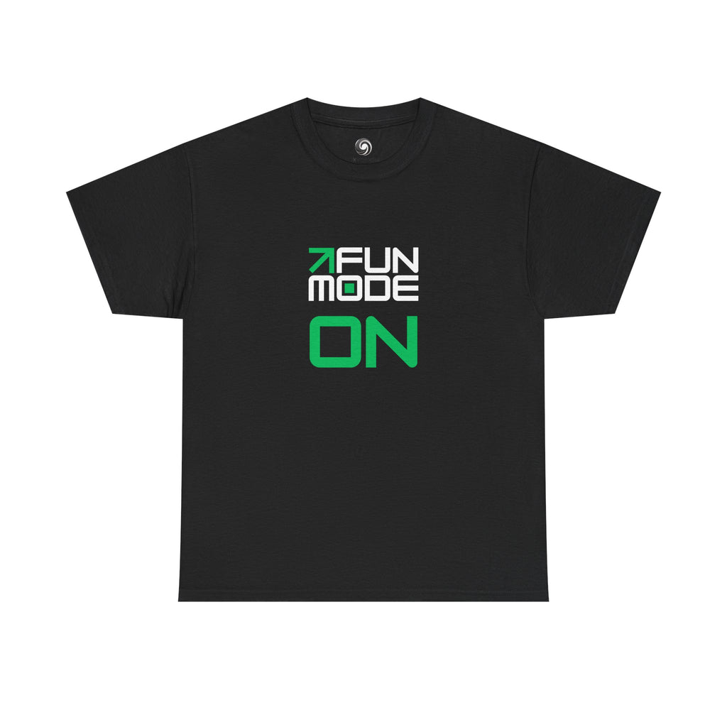 Fun Mode (White) Unisex Heavy Cotton Tee