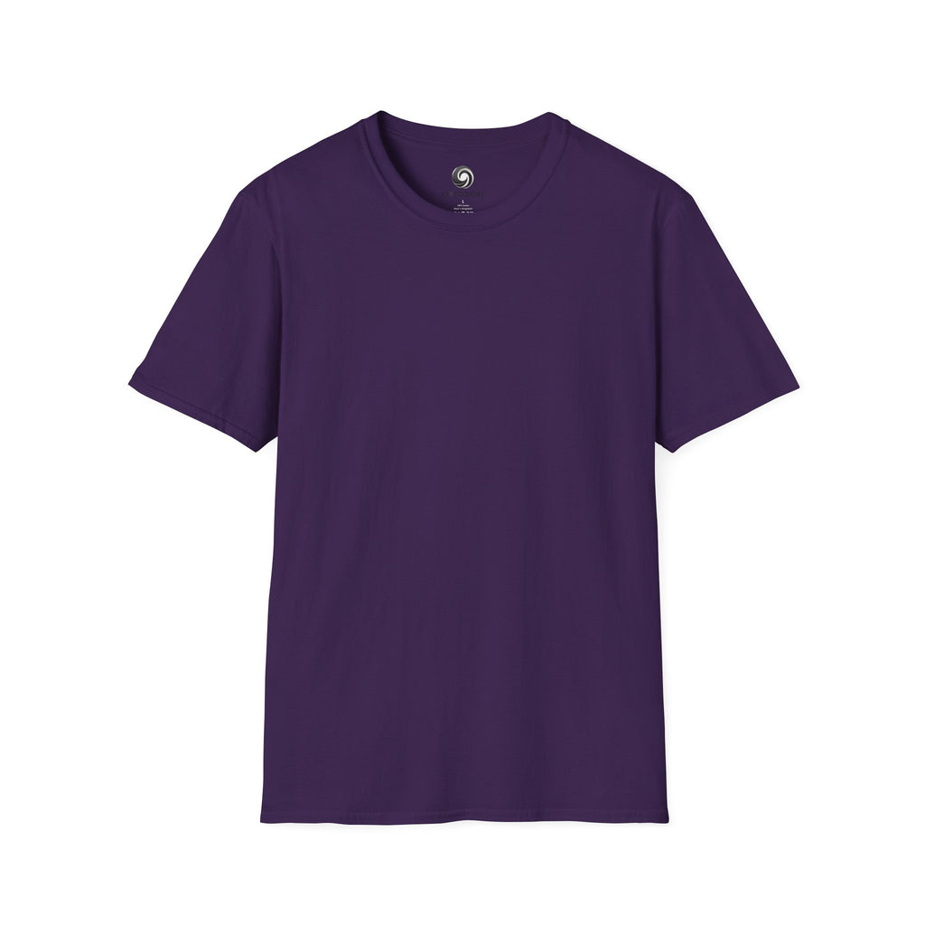 Unisex Plain T-Shirt, Soft Cotton Short Sleeve Tee