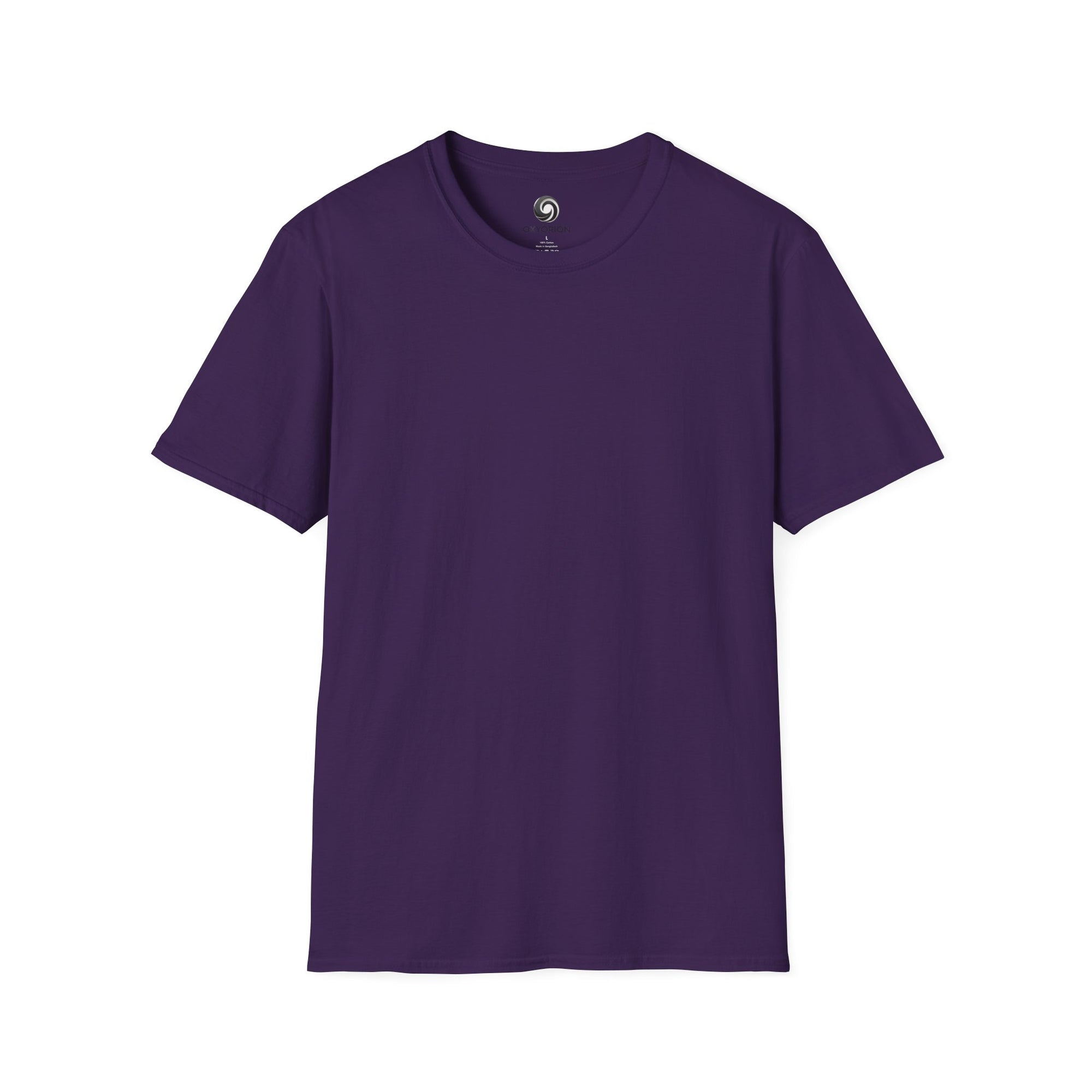 Unisex Plain T-Shirt, Soft Cotton Short Sleeve Tee