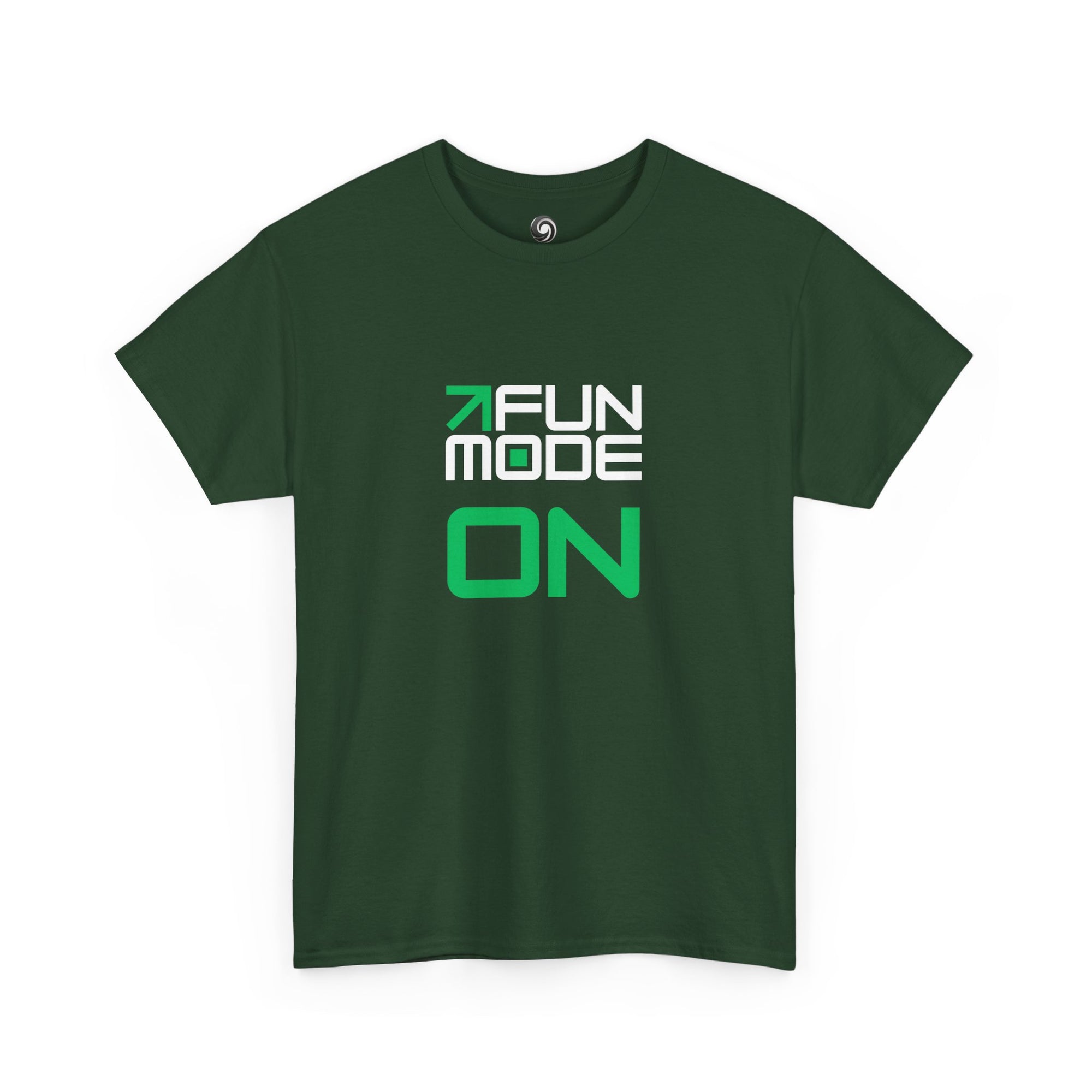 Fun Mode (White) Unisex Heavy Cotton Tee