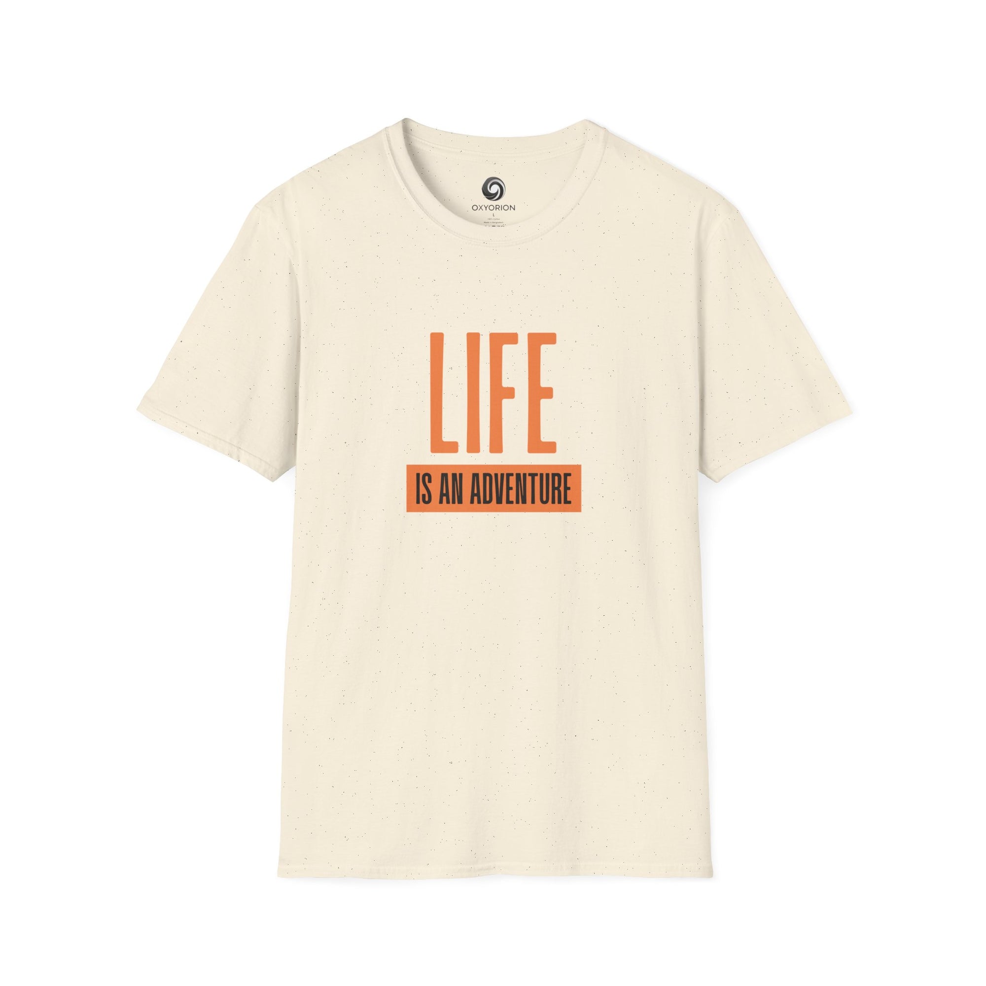 Adventure Inspired Unisex T-Shirt, Life is an Adventure Tee, Casual Wear, Gift for Travel Lovers, Inspirational Shirt, Everyday Comfort