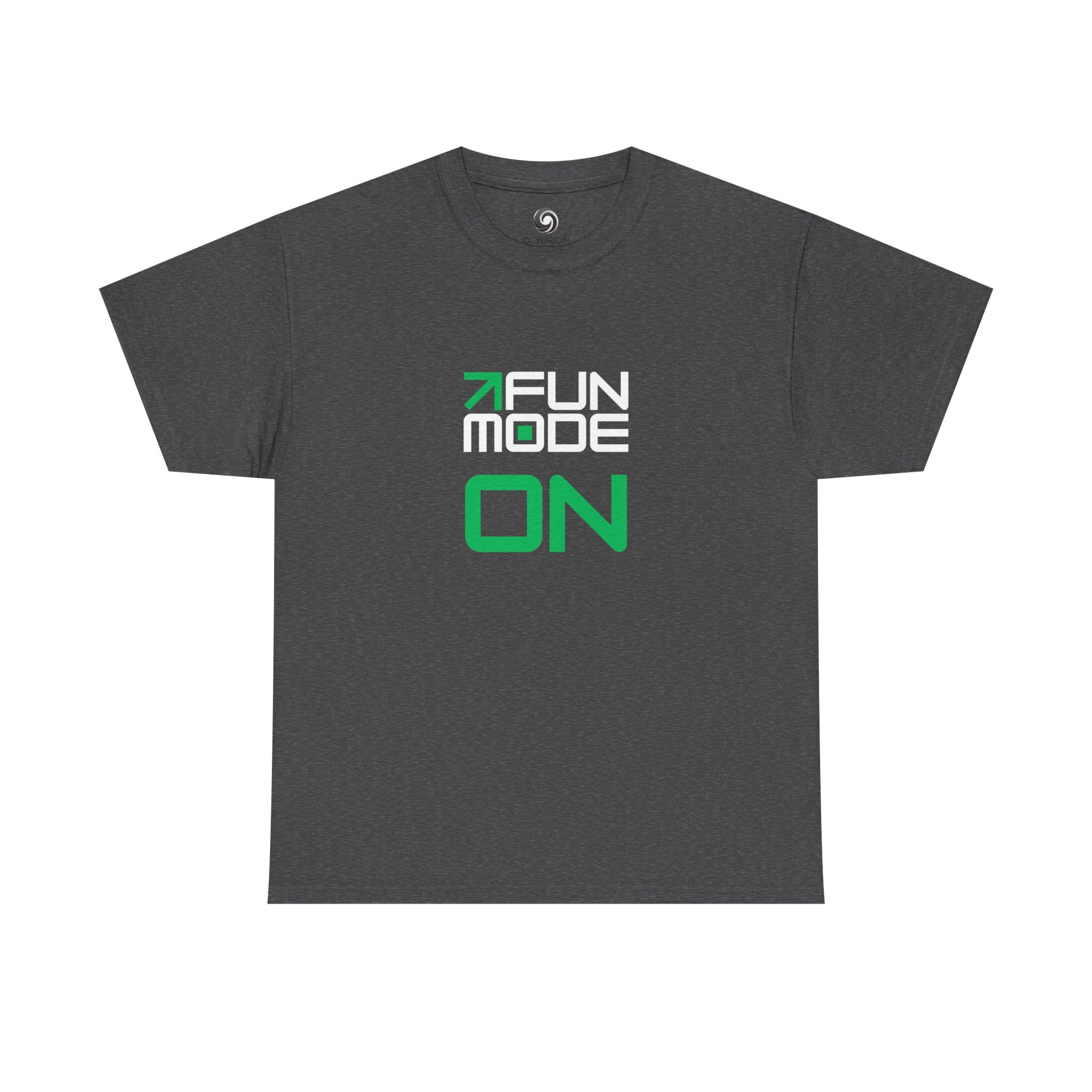Fun Mode (White) Unisex Heavy Cotton Tee