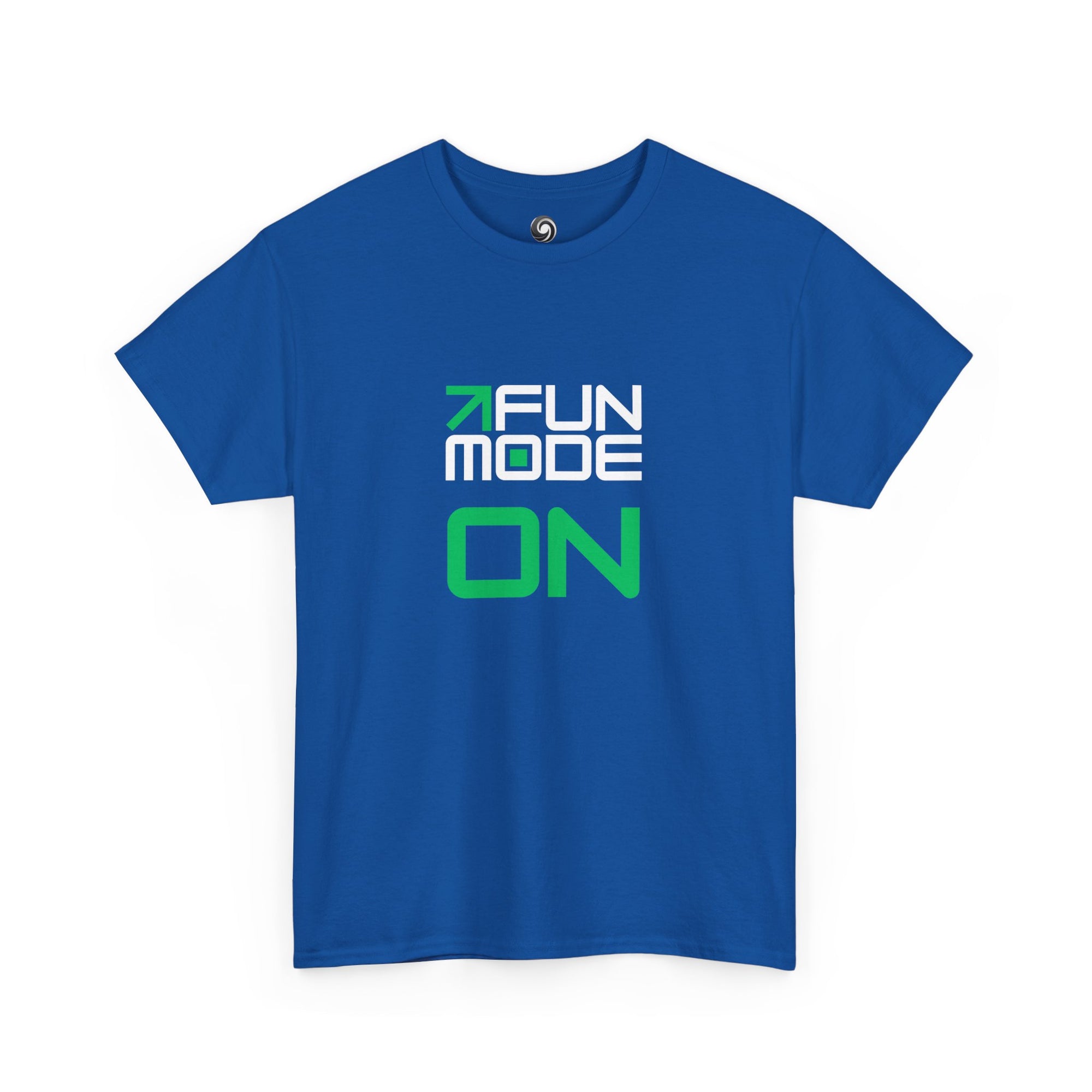 Fun Mode (White) Unisex Heavy Cotton Tee