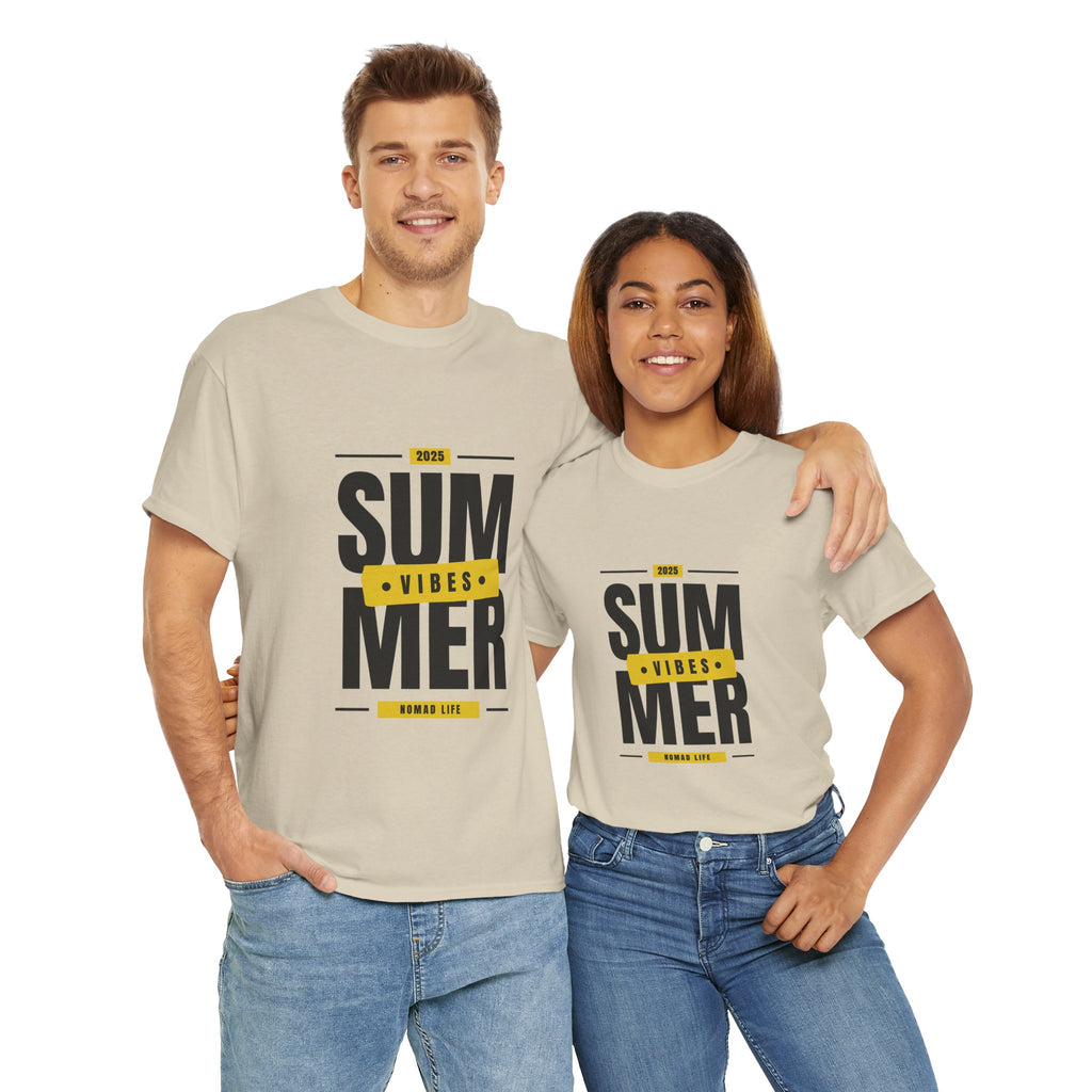 Unisex Summer Vibes Tee, Casual Summer Fashion