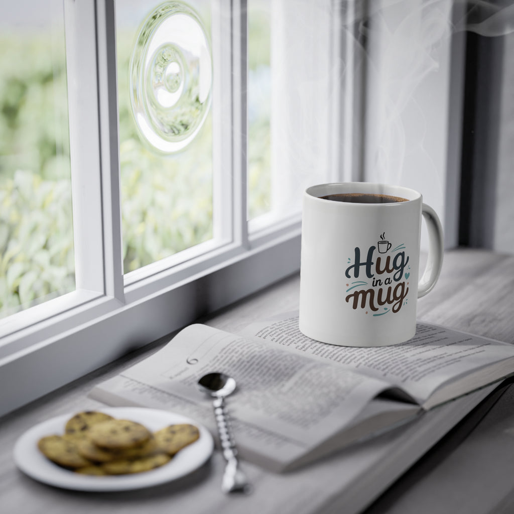 Hug in a Mug – Cozy Standard Mug for Warm Beverages