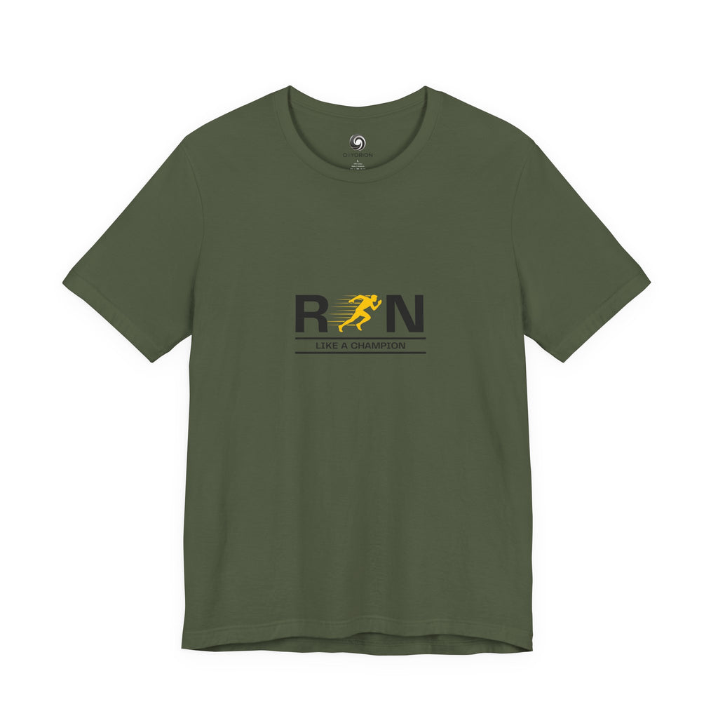 Unisex "RUN" Tee - Perfect for Runners and Fitness Lovers
