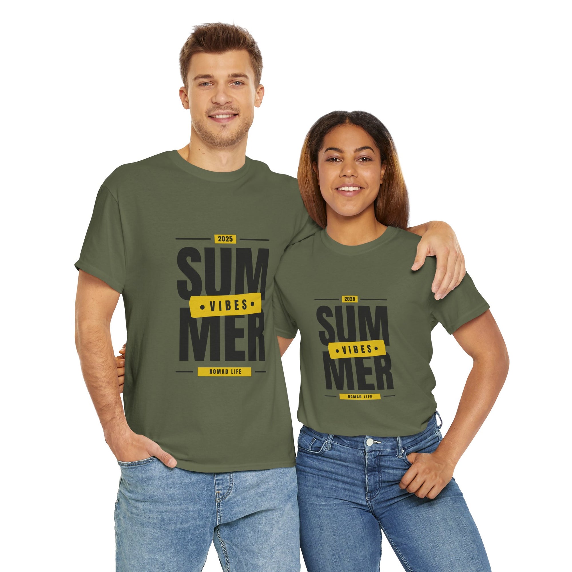 Unisex Summer Vibes Tee, Casual Summer Fashion