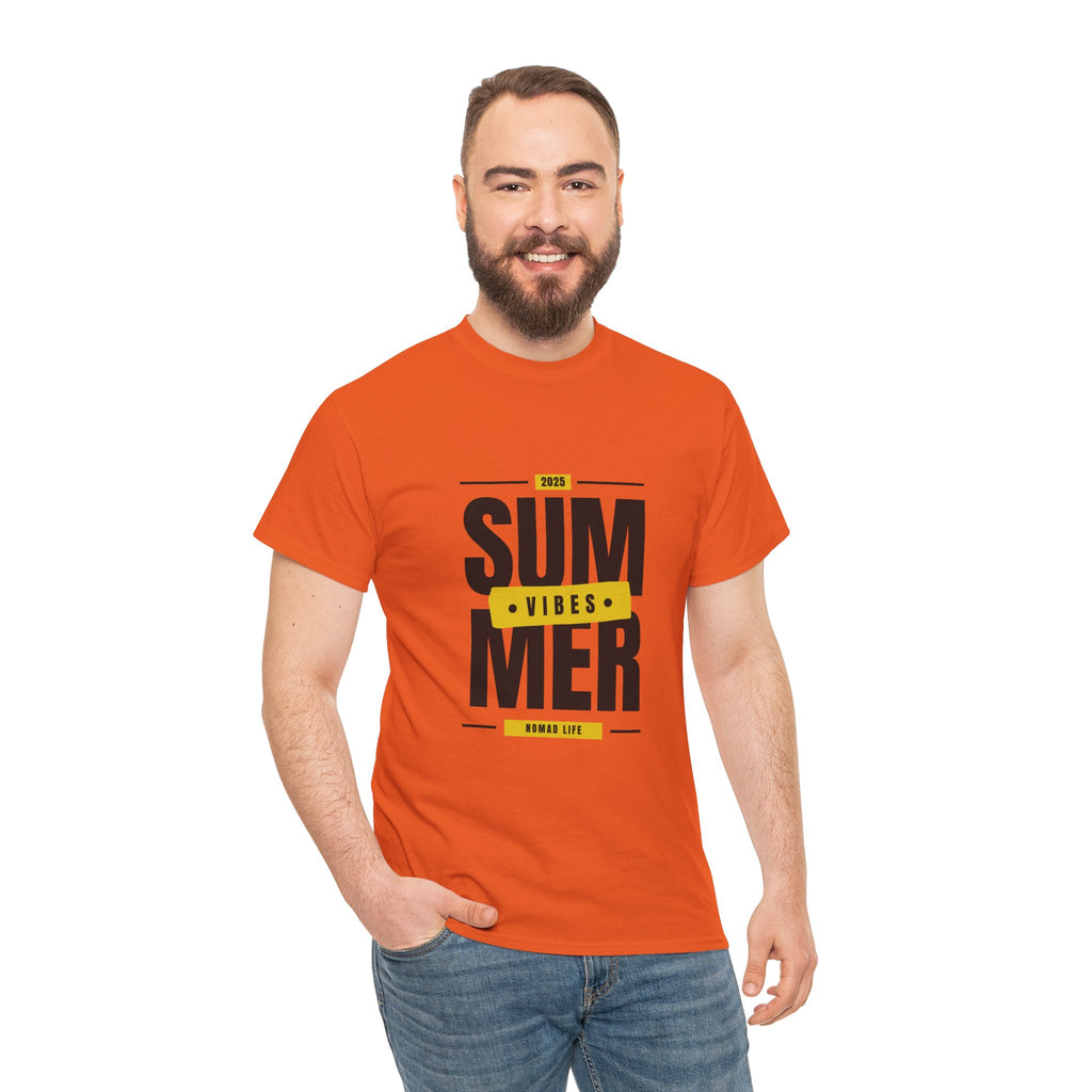 Unisex Summer Vibes Tee, Casual Summer Fashion