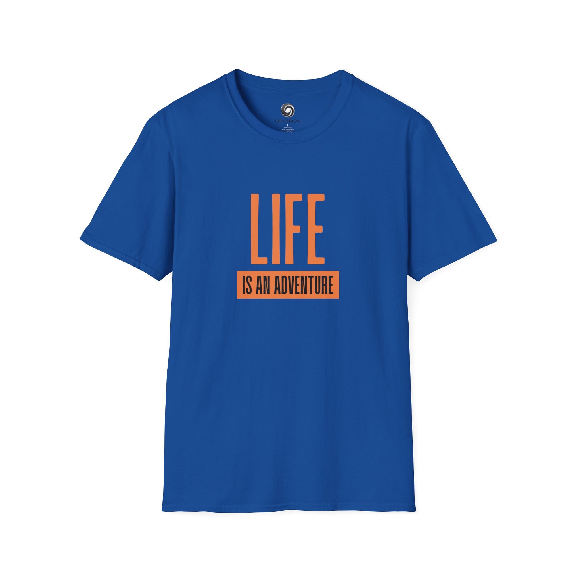 Adventure Inspired Unisex T-Shirt, Life is an Adventure Tee, Casual Wear, Gift for Travel Lovers, Inspirational Shirt, Everyday Comfort