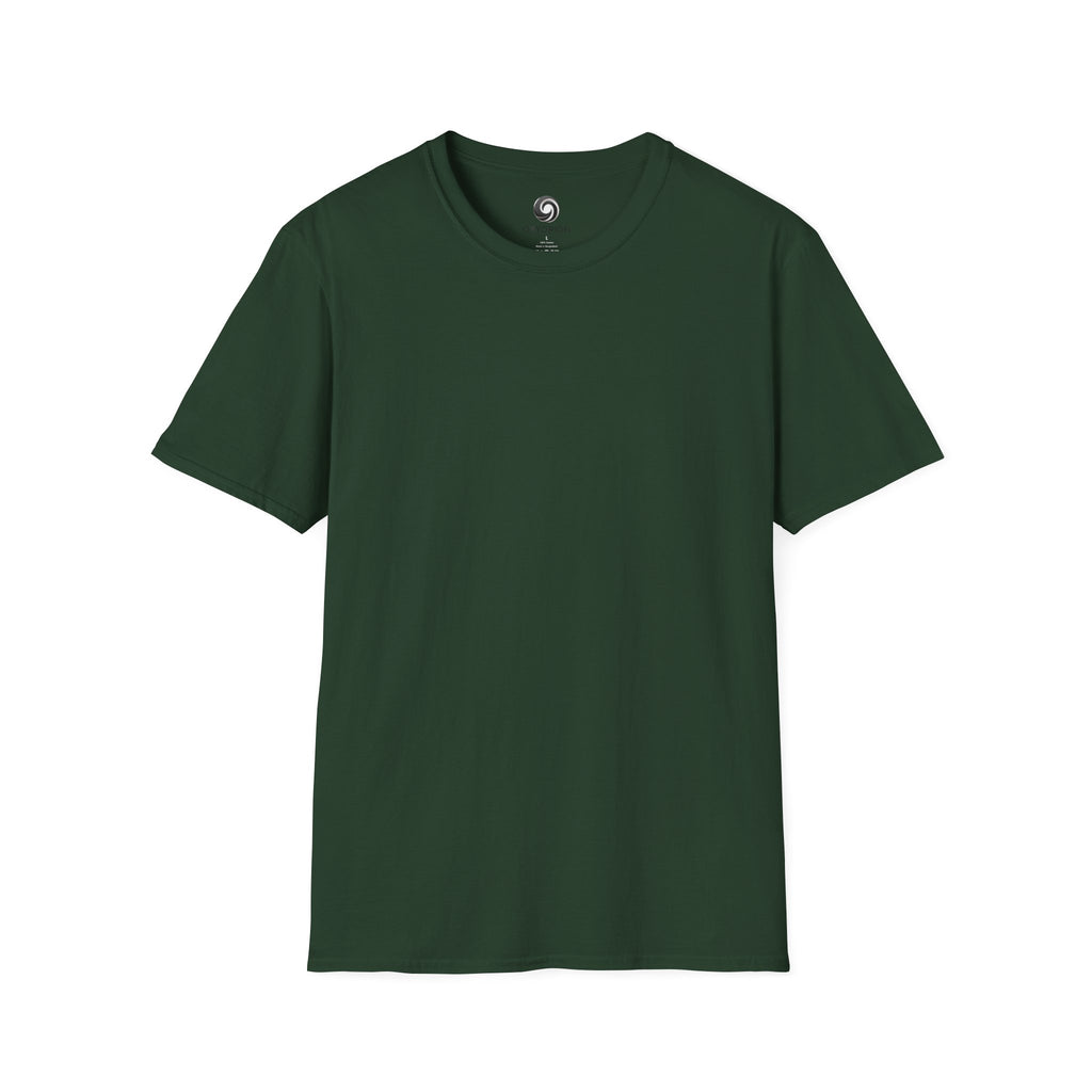 Unisex Plain T-Shirt, Soft Cotton Short Sleeve Tee