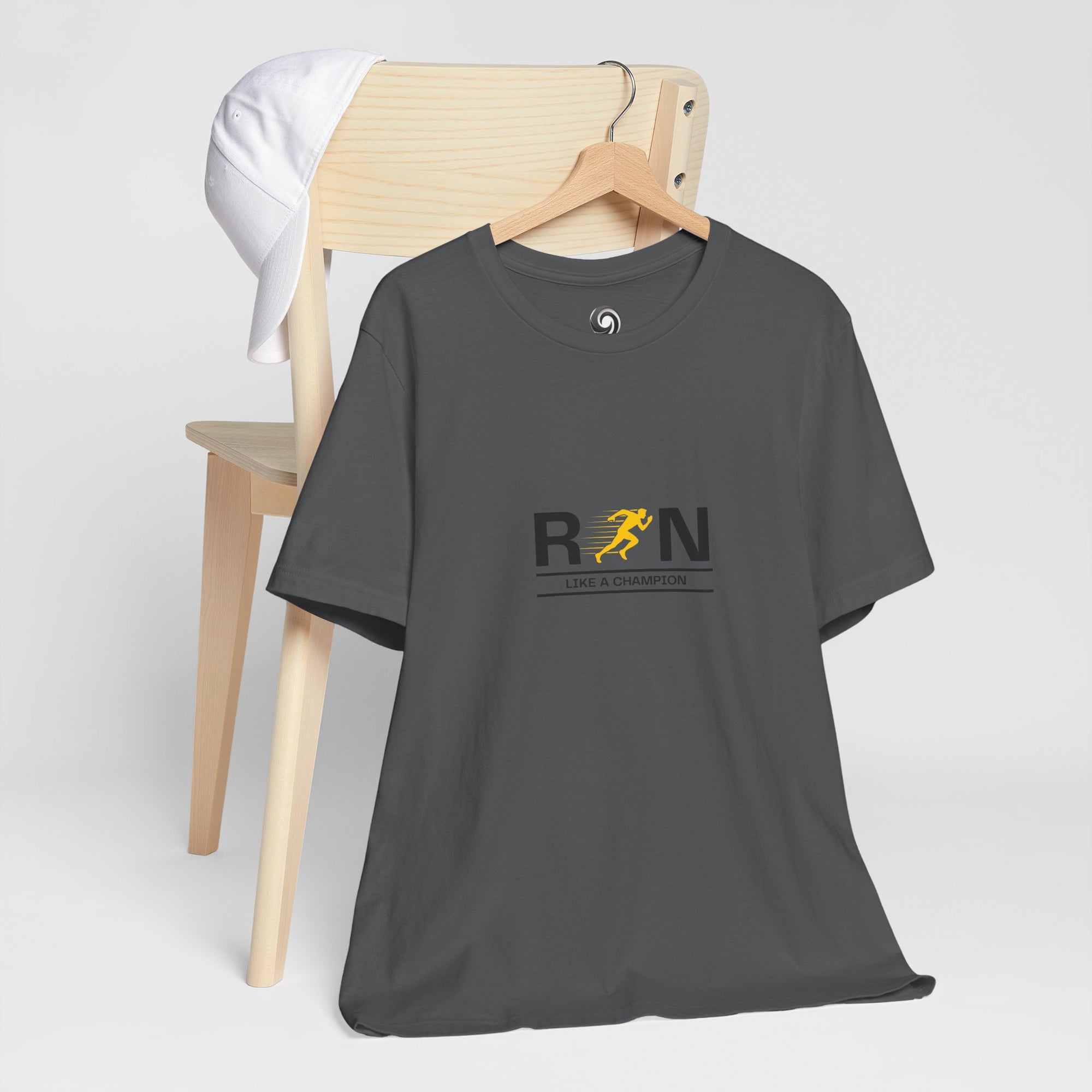 Unisex "RUN" Tee - Perfect for Runners and Fitness Lovers