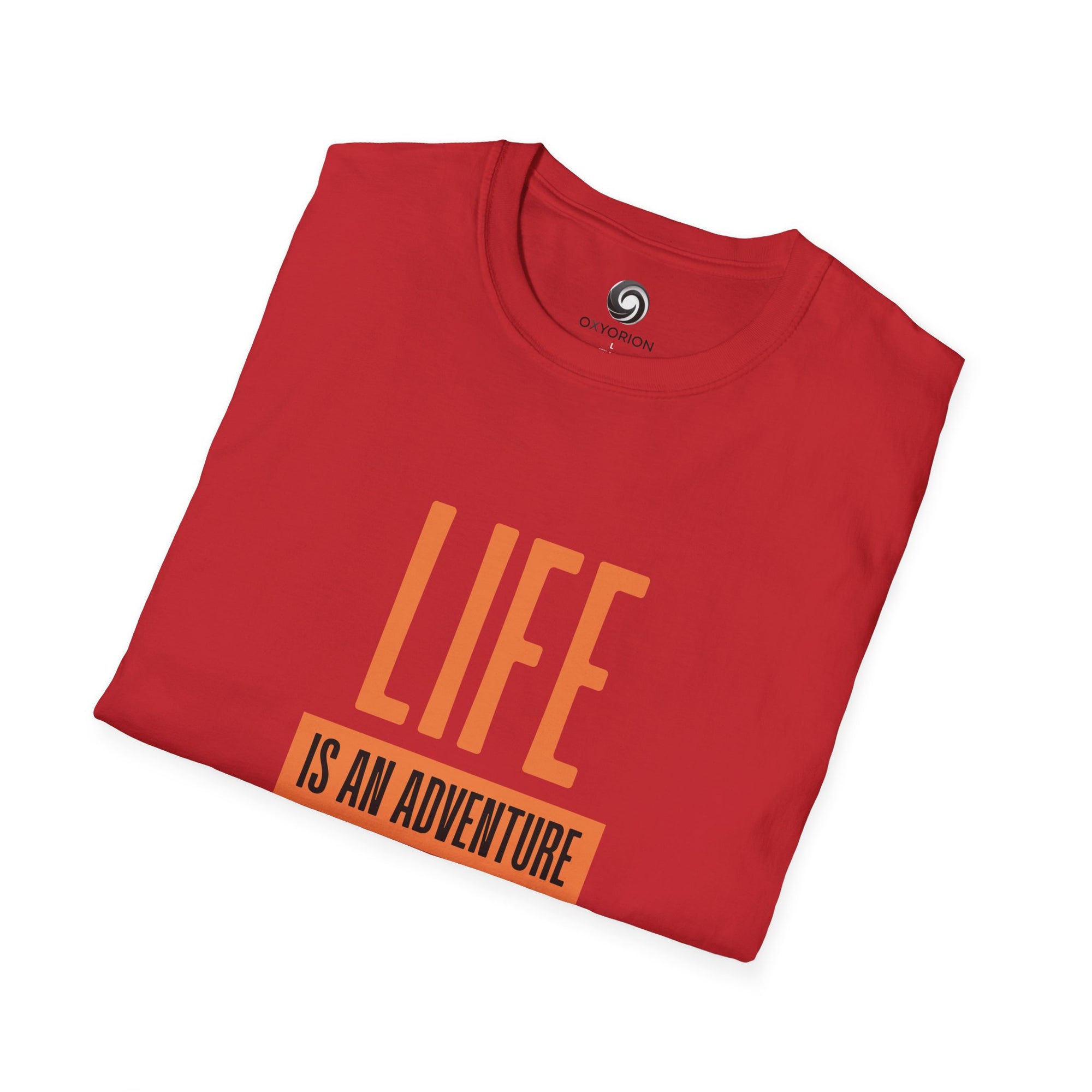 Adventure Inspired Unisex T-Shirt, Life is an Adventure Tee, Casual Wear, Gift for Travel Lovers, Inspirational Shirt, Everyday Comfort