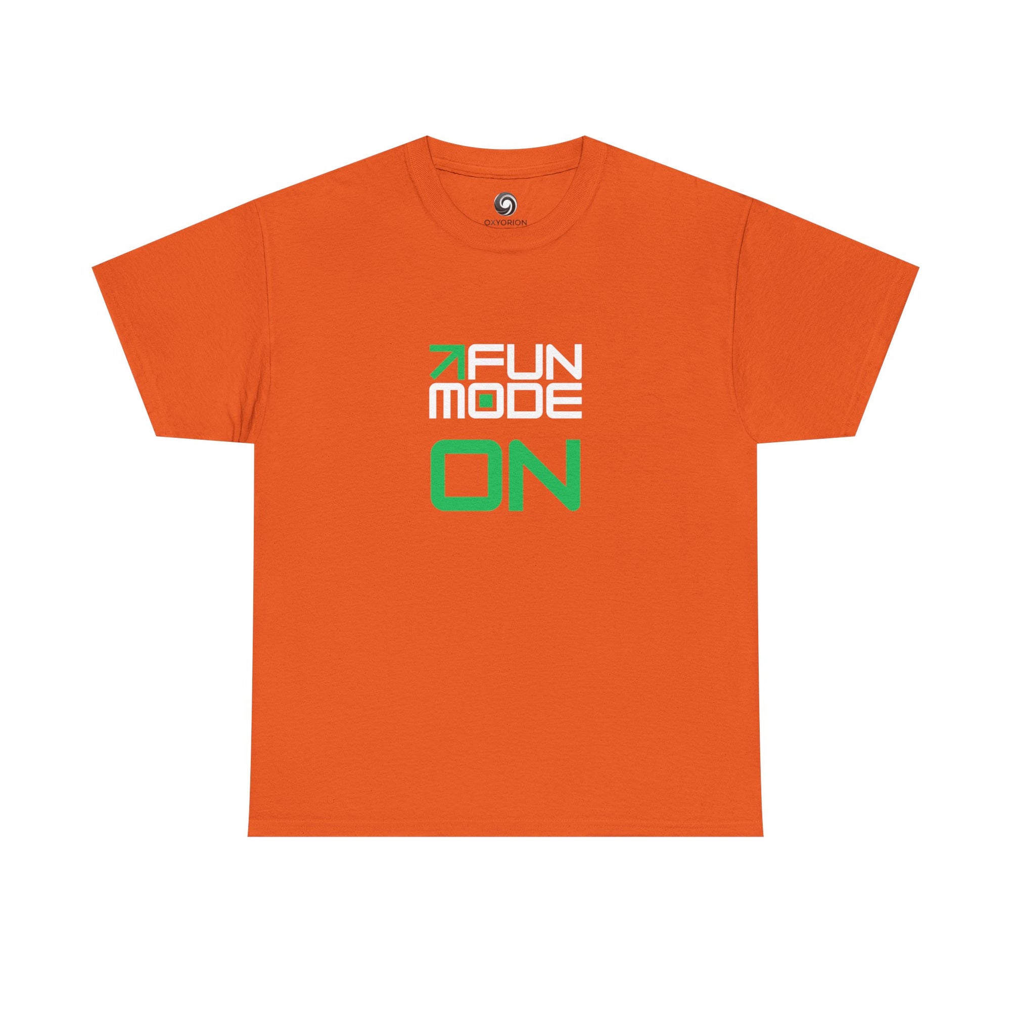 Fun Mode (White) Unisex Heavy Cotton Tee