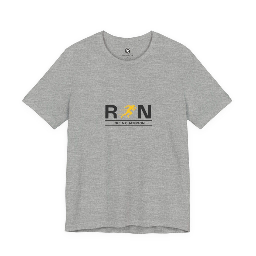 Unisex "RUN" Tee - Perfect for Runners and Fitness Lovers