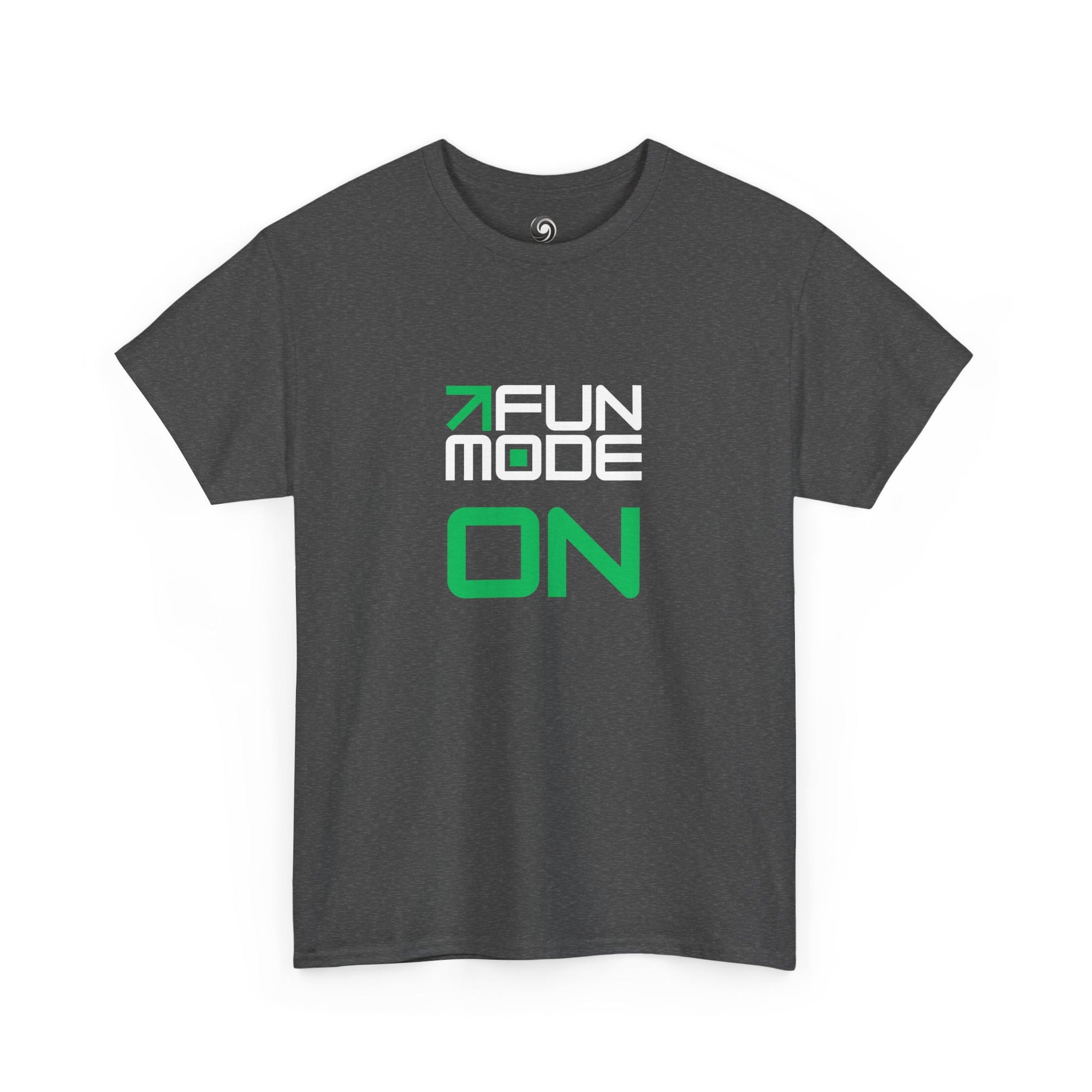 Fun Mode (White) Unisex Heavy Cotton Tee