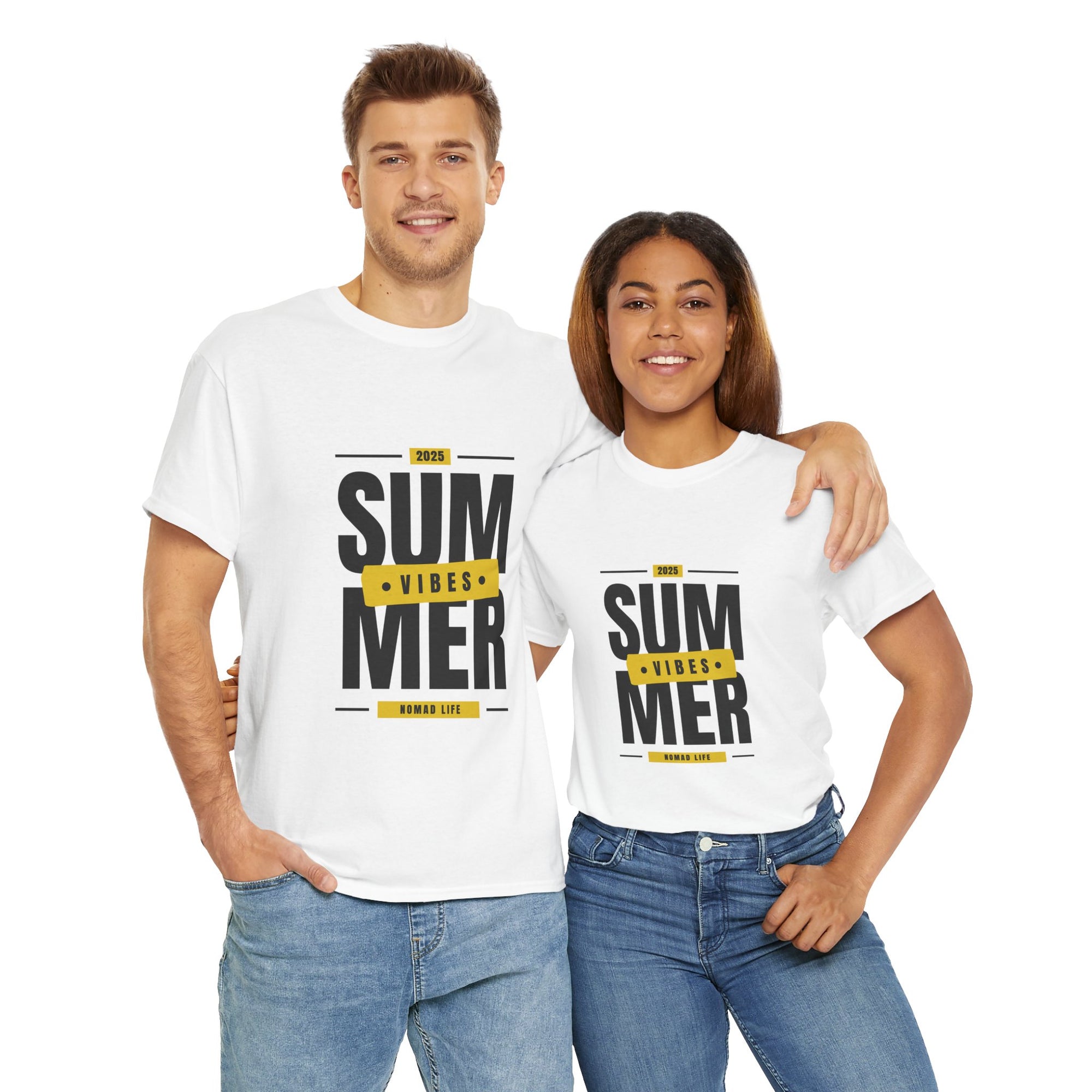 Unisex Summer Vibes Tee, Casual Summer Fashion