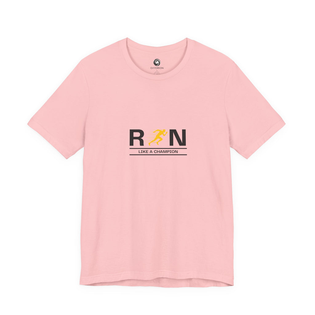 Unisex "RUN" Tee - Perfect for Runners and Fitness Lovers
