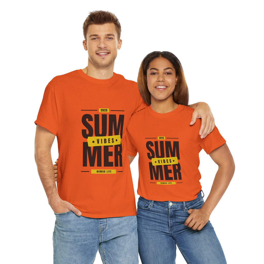 Unisex Summer Vibes Tee, Casual Summer Fashion