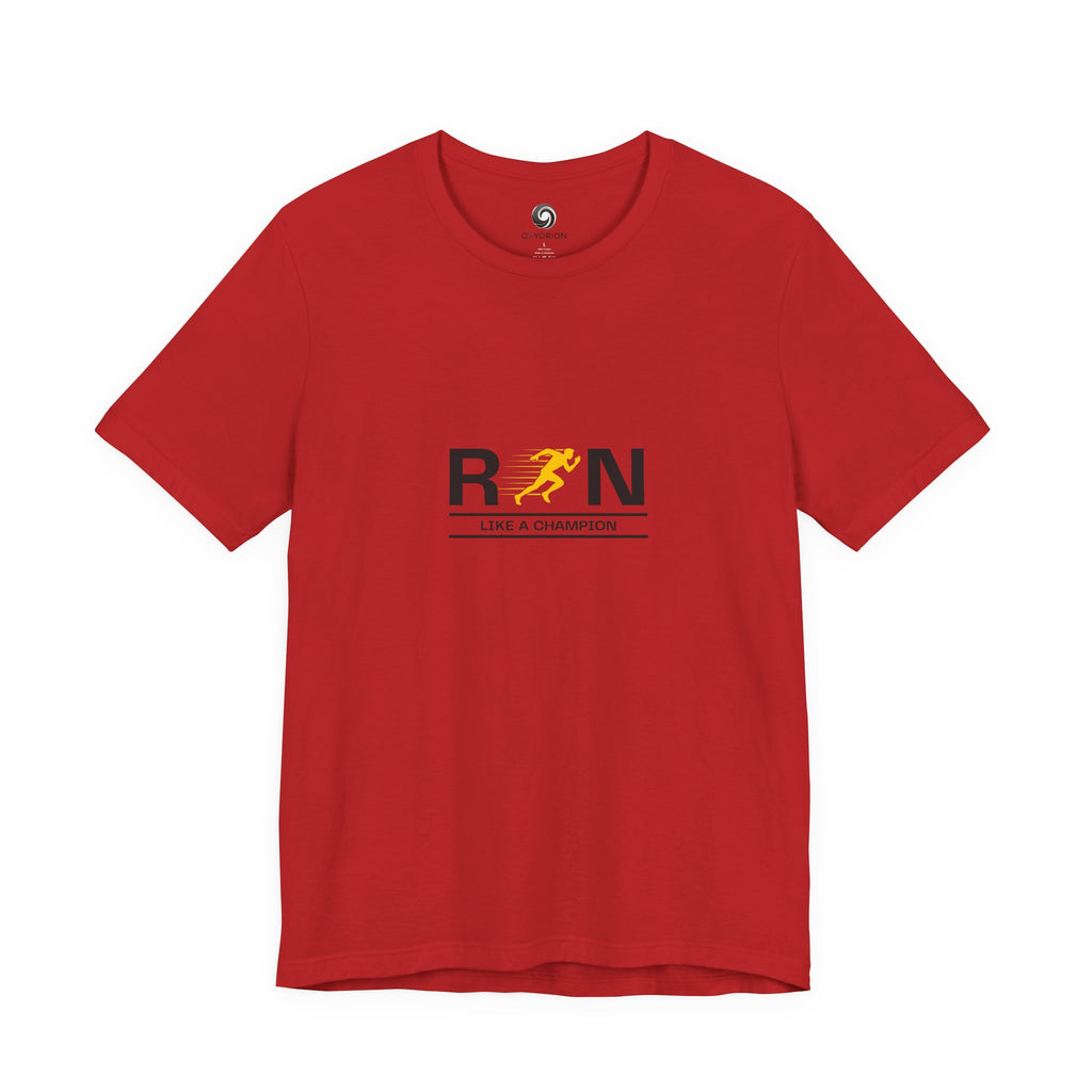 Unisex "RUN" Tee - Perfect for Runners and Fitness Lovers