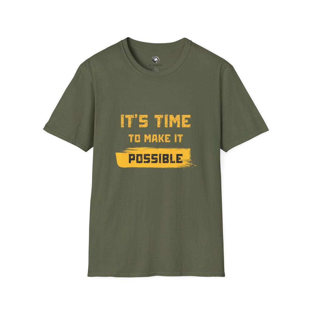 Motivational Fitness T-Shirt, Workout Shirt, Gym Tee, Gift for Athletes, Unisex Activewear