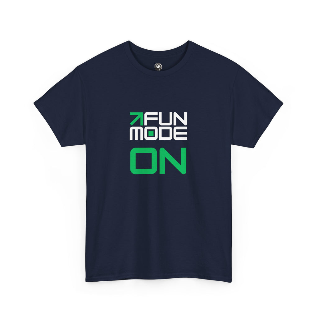 Fun Mode (White) Unisex Heavy Cotton Tee