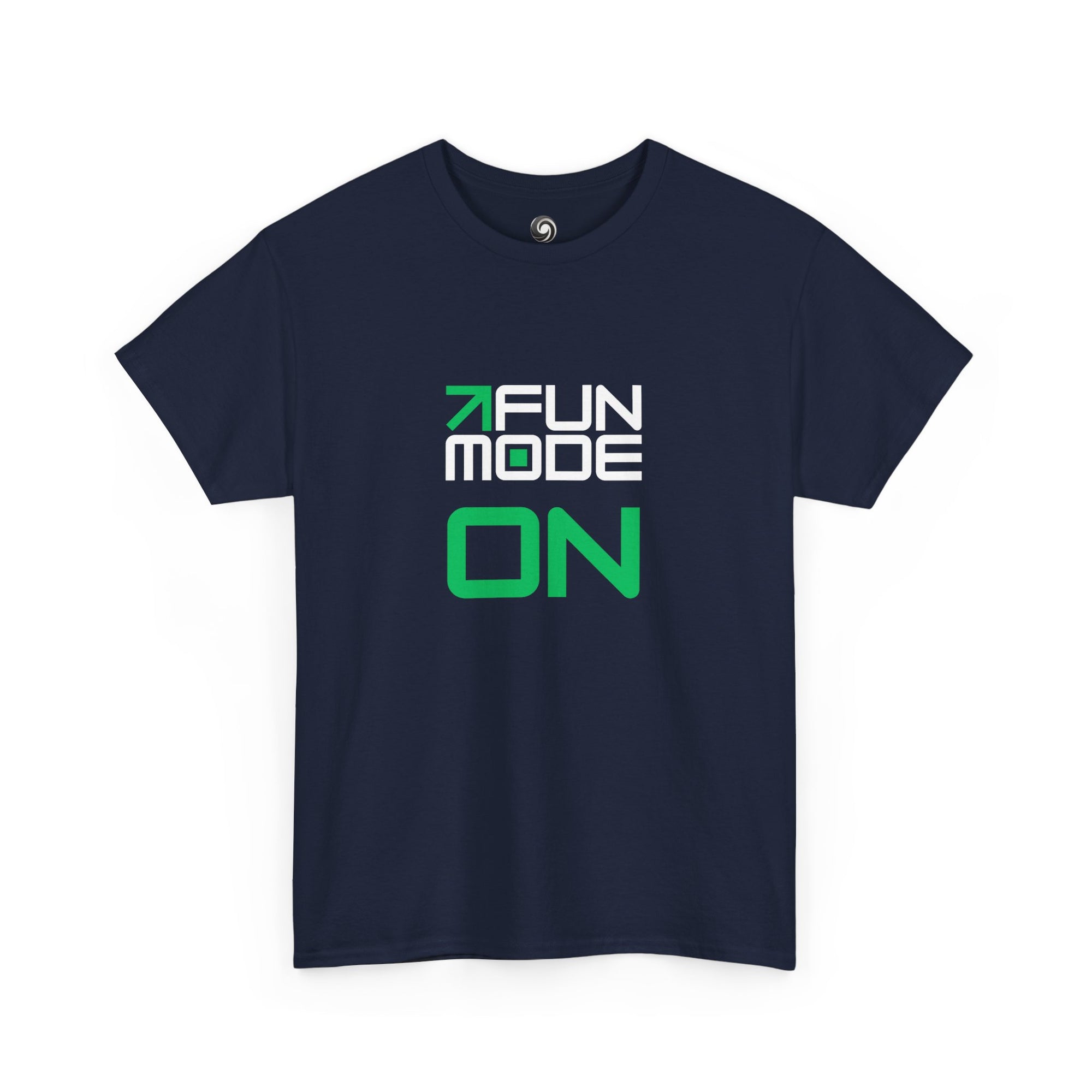Fun Mode (White) Unisex Heavy Cotton Tee