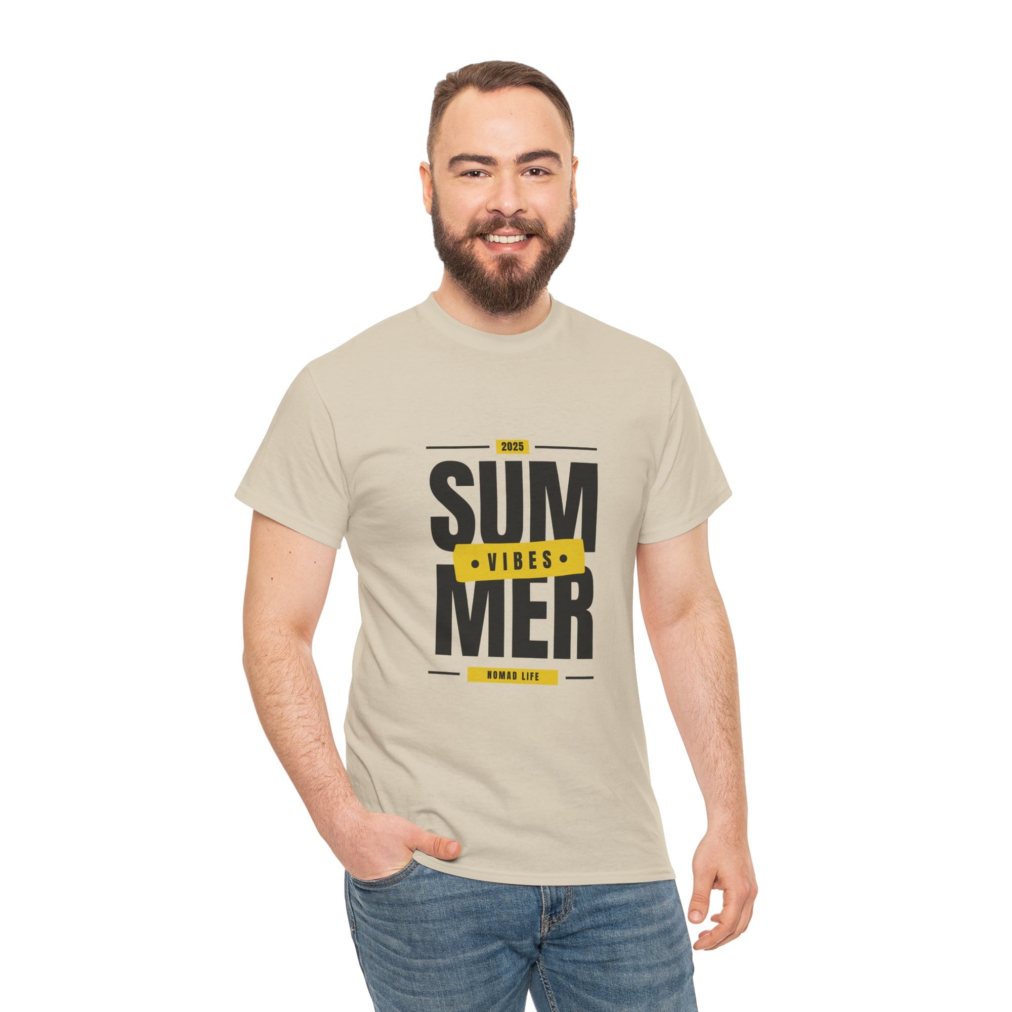 Unisex Summer Vibes Tee, Casual Summer Fashion