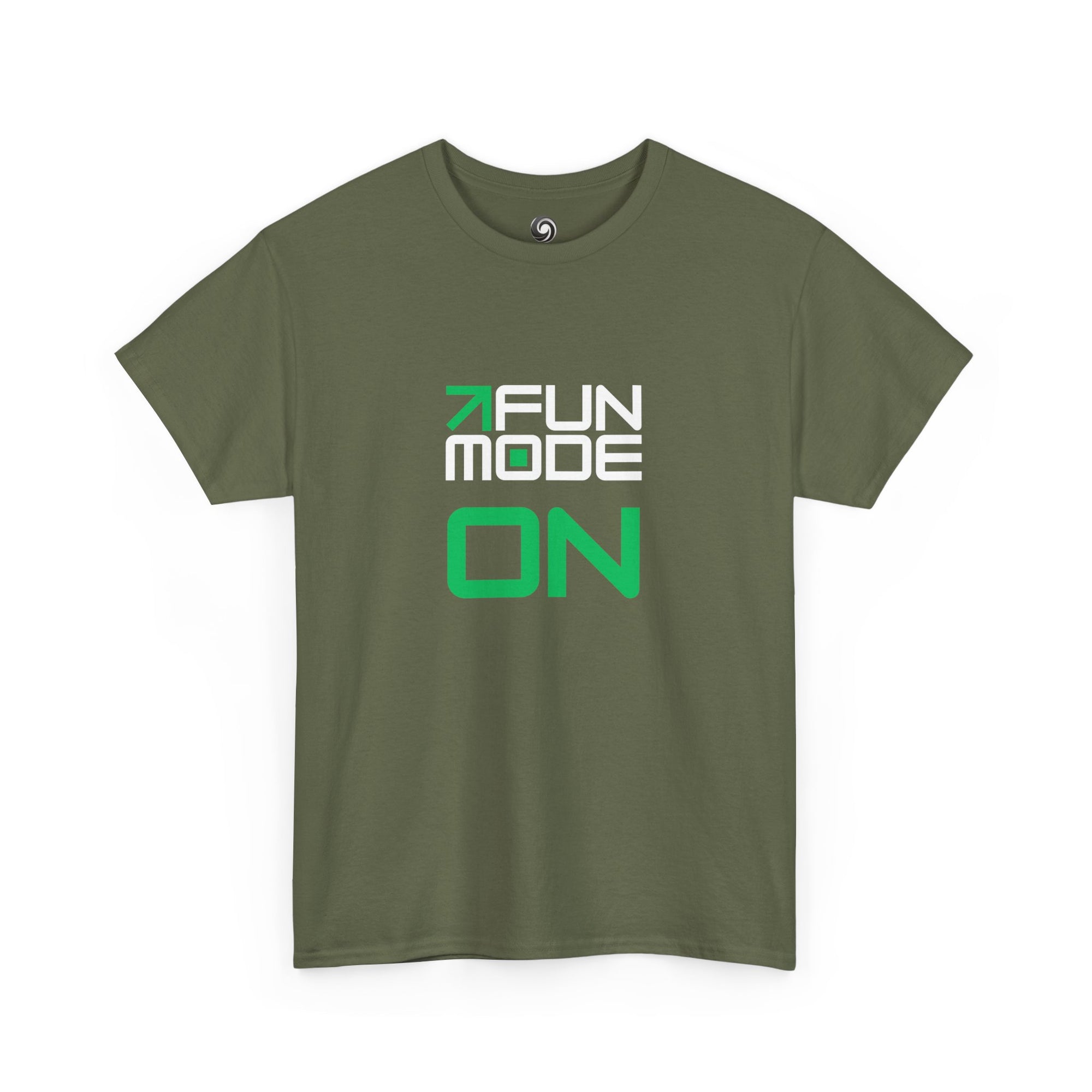 Fun Mode (White) Unisex Heavy Cotton Tee