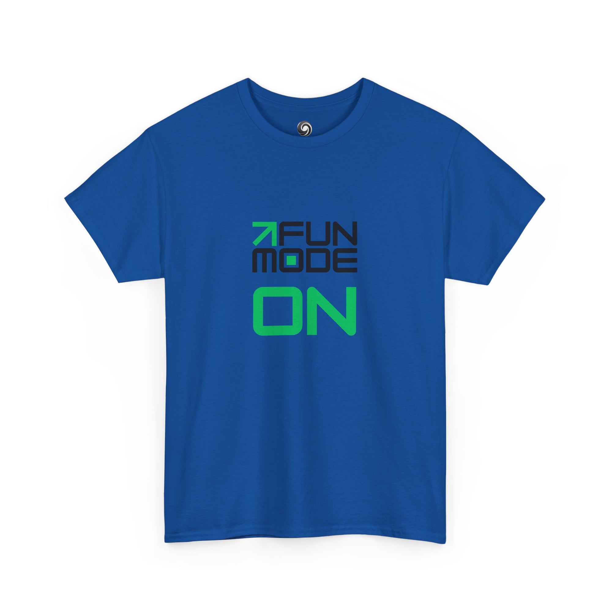 Fun Mode ON (Black) Unisex Heavy Cotton Tee - Casual Wear