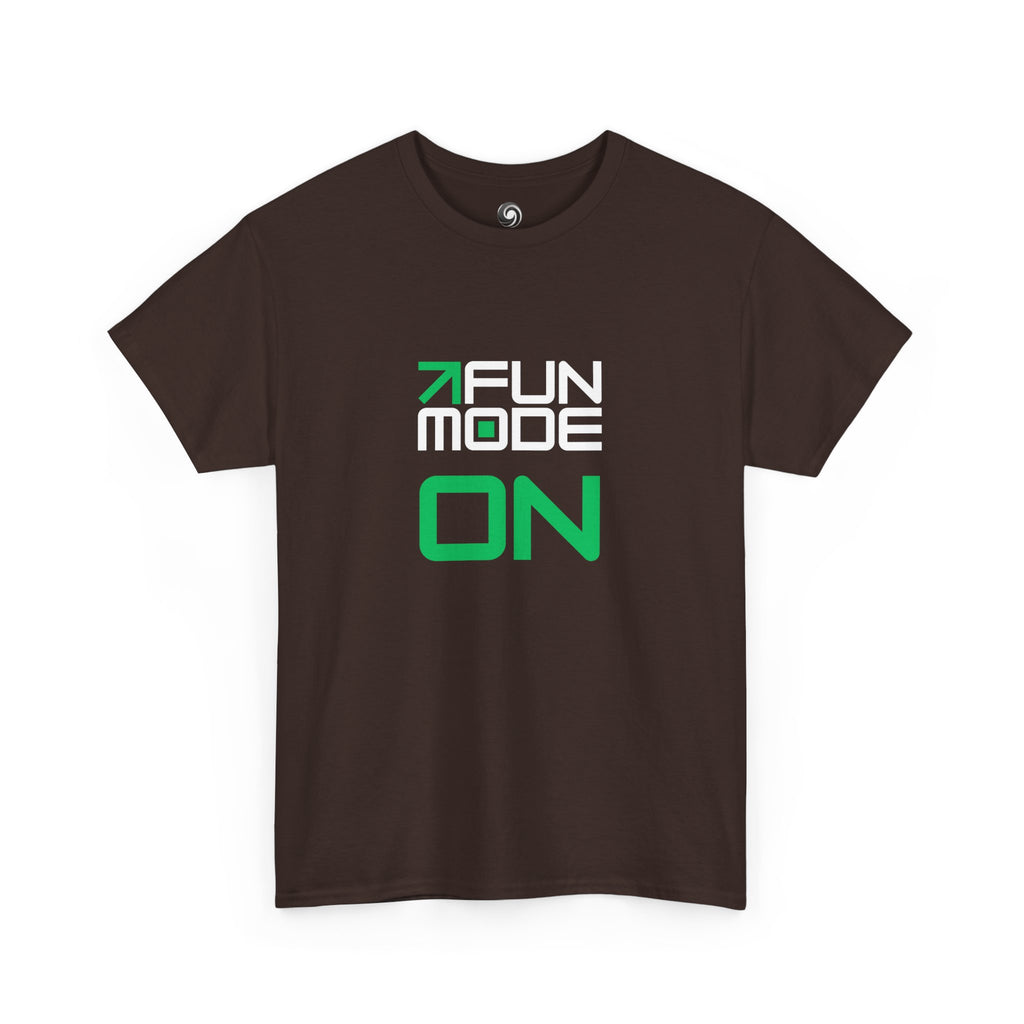 Fun Mode (White) Unisex Heavy Cotton Tee