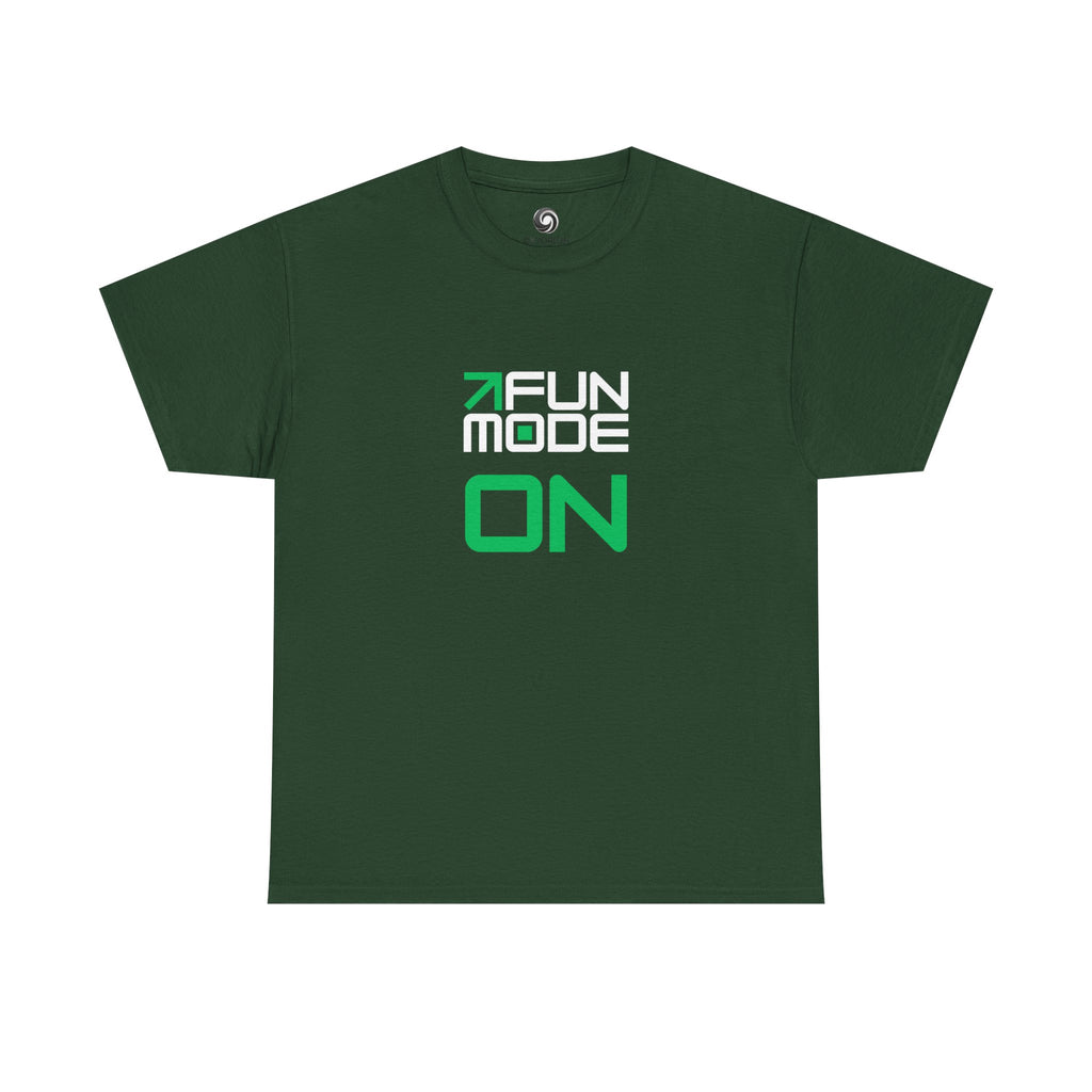 Fun Mode (White) Unisex Heavy Cotton Tee