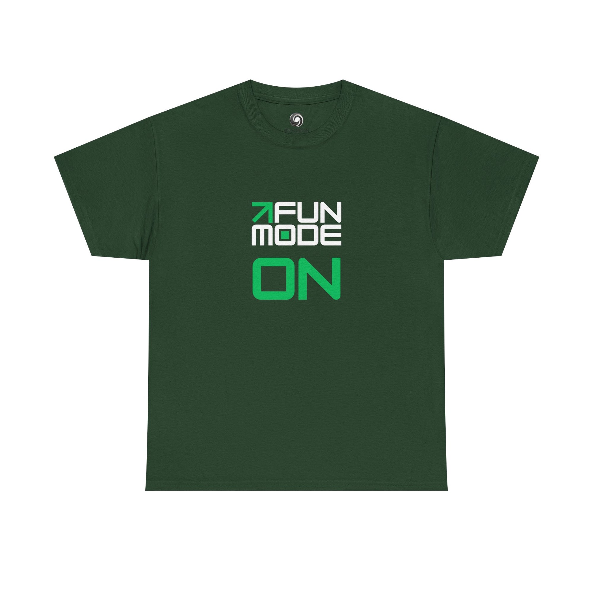 Fun Mode (White) Unisex Heavy Cotton Tee