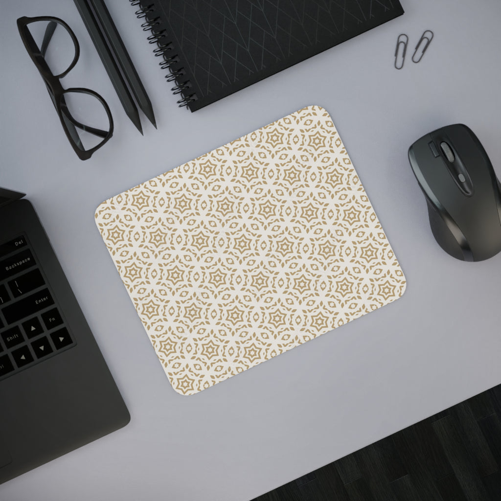 Elegant Patterned Desk Mouse Pad, Stylish Office Accessory, Chic Workspace Decor, Gaming Mousepad, Great Gift for Professionals