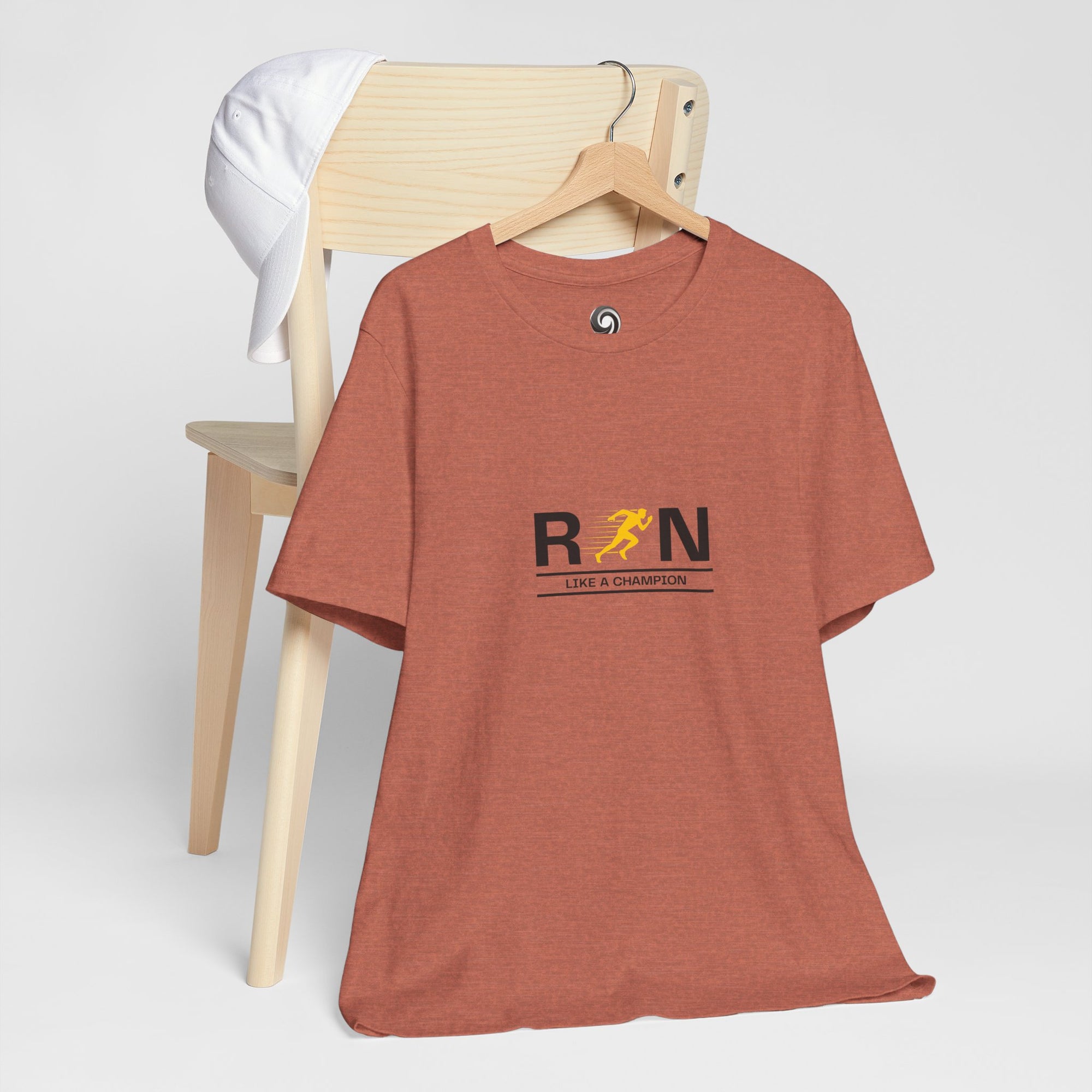 Unisex "RUN" Tee - Perfect for Runners and Fitness Lovers