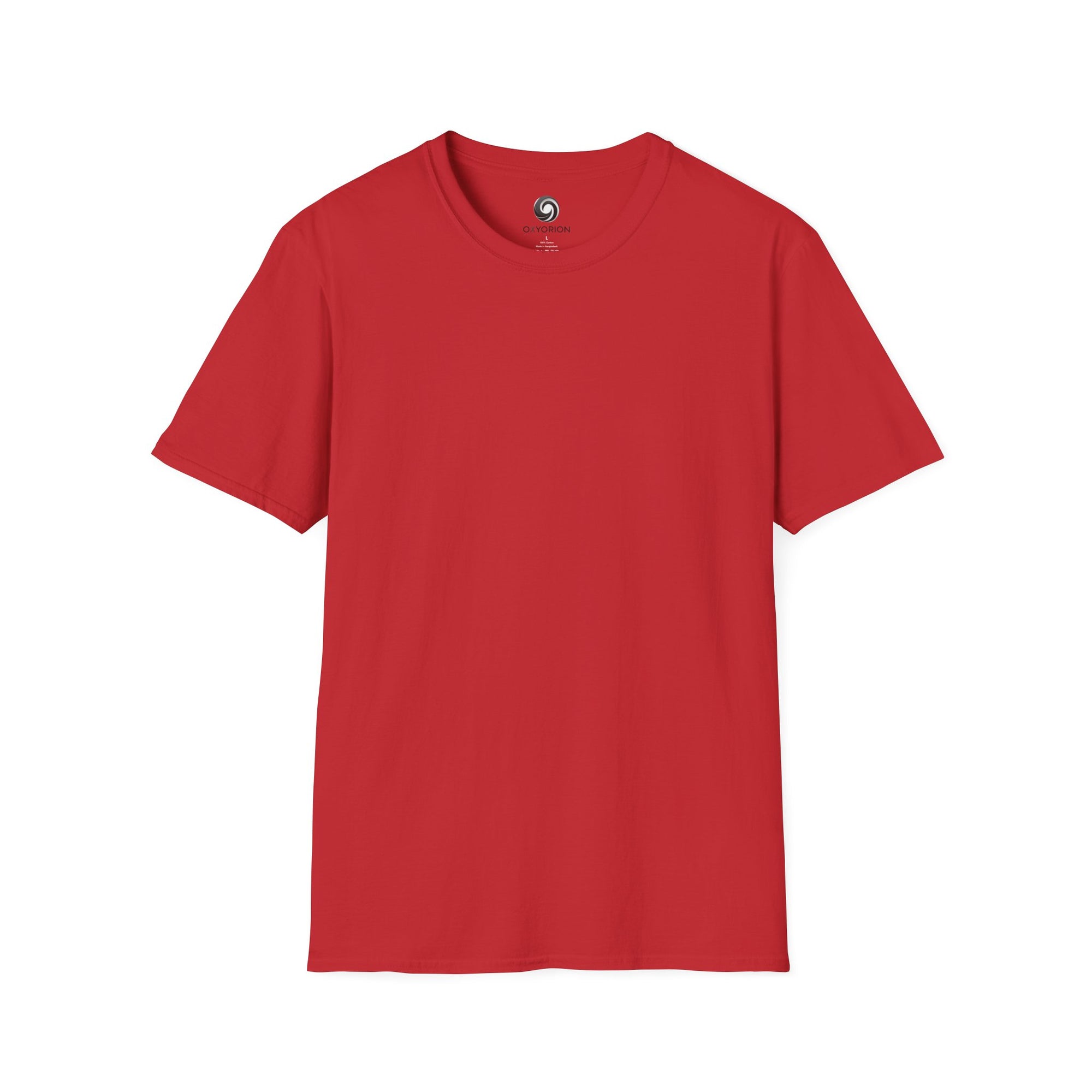 Unisex Plain T-Shirt, Soft Cotton Short Sleeve Tee