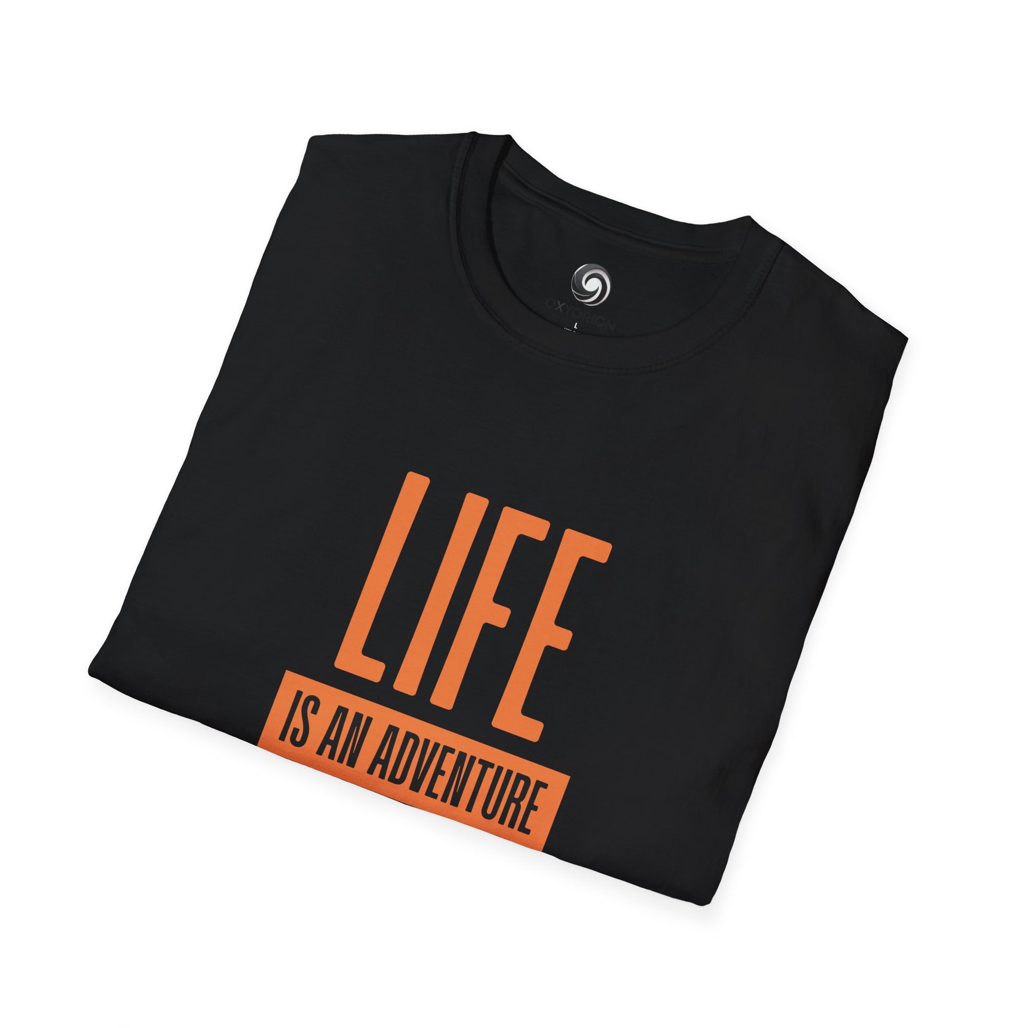 Adventure Inspired Unisex T-Shirt, Life is an Adventure Tee, Casual Wear, Gift for Travel Lovers, Inspirational Shirt, Everyday Comfort