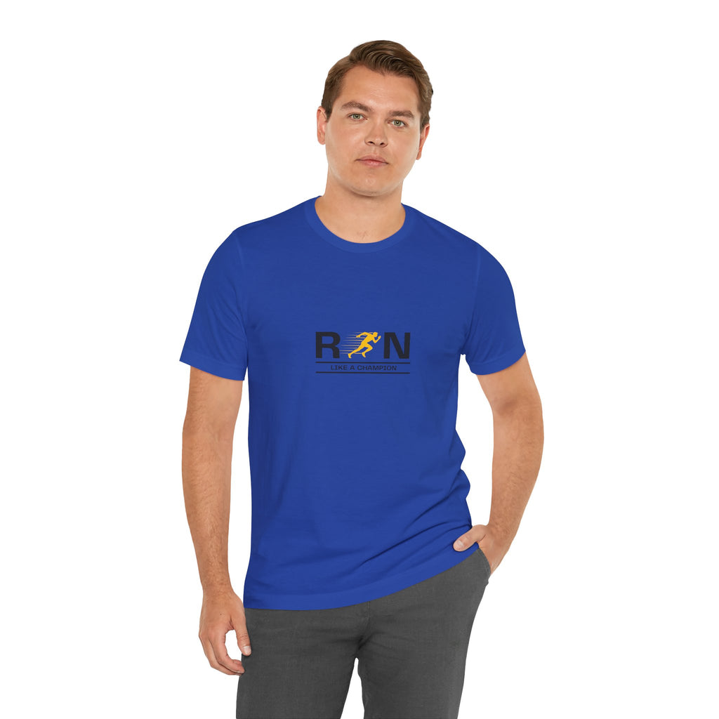 Unisex "RUN" Tee - Perfect for Runners and Fitness Lovers