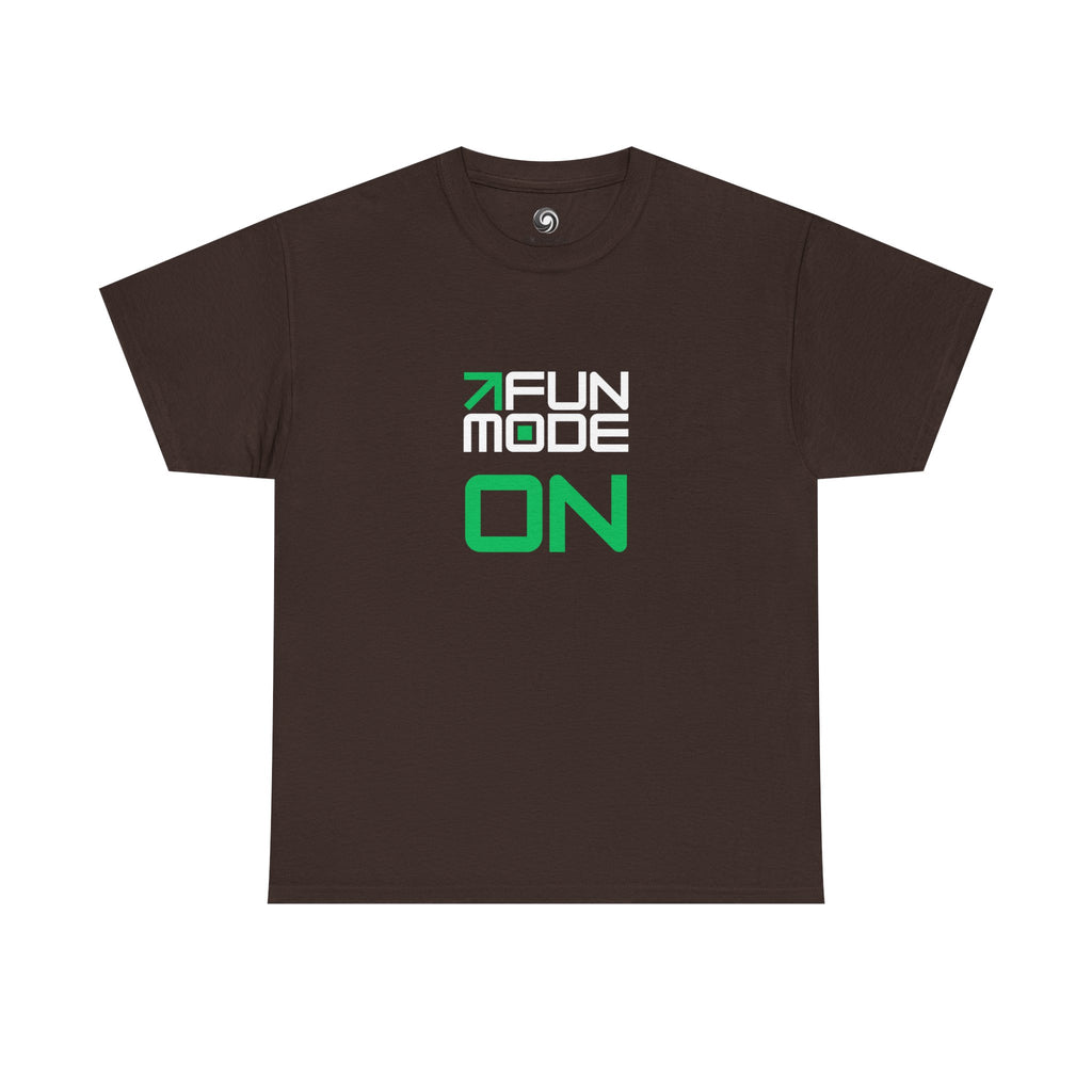 Fun Mode (White) Unisex Heavy Cotton Tee