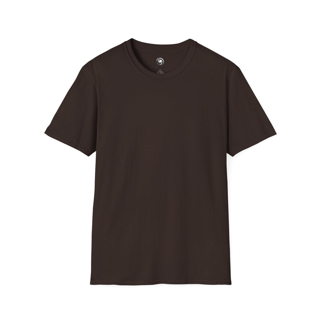Unisex Plain T-Shirt, Soft Cotton Short Sleeve Tee
